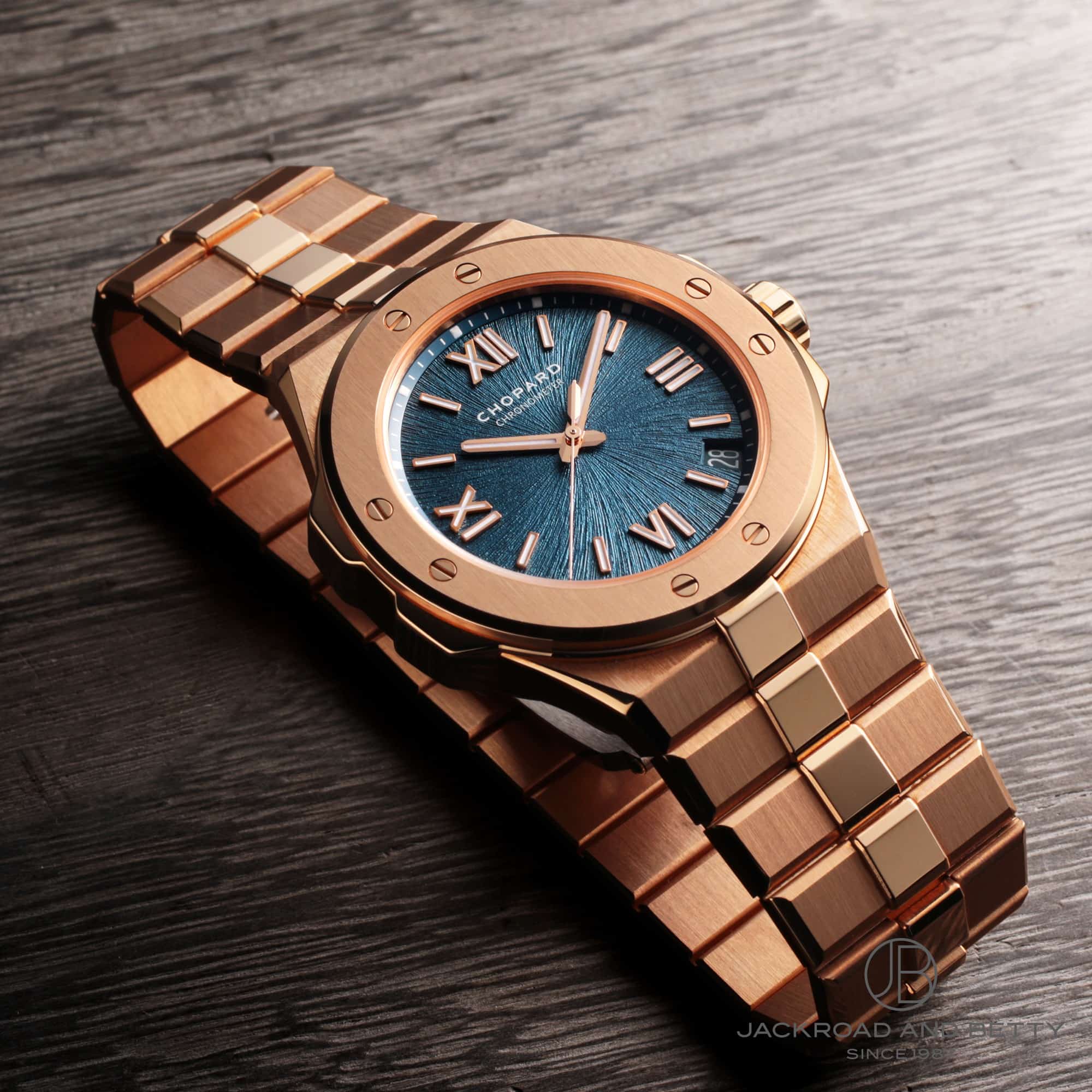 蒼盾 ページ ショパール【295363-5001】Chopard 腕時計 アルパインイーグル 青文字