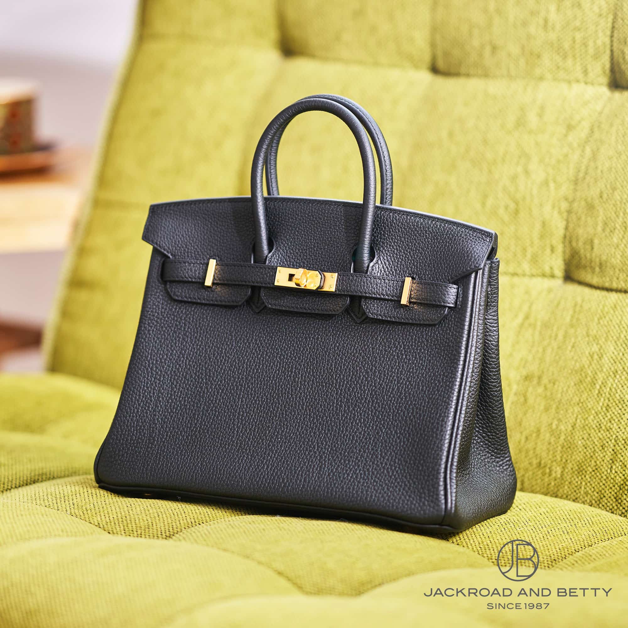 バーキン25 ノワール ブラック 黒[H041344CC89] Birkin25 Noir Black