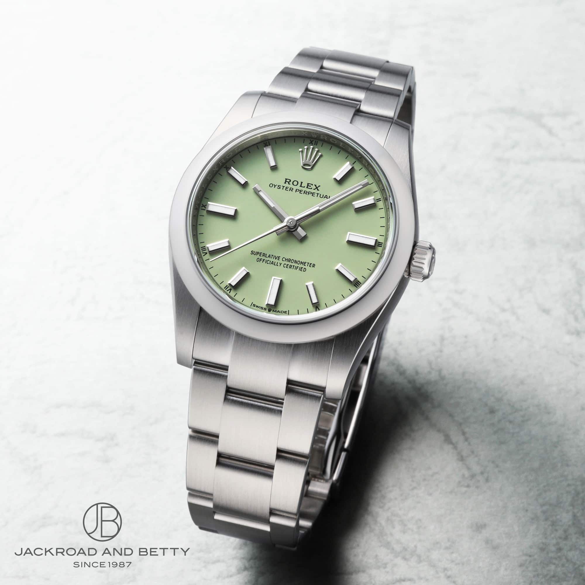 Oyster Perpetual 34 [124200] | 全新ROLEX中性腕錶