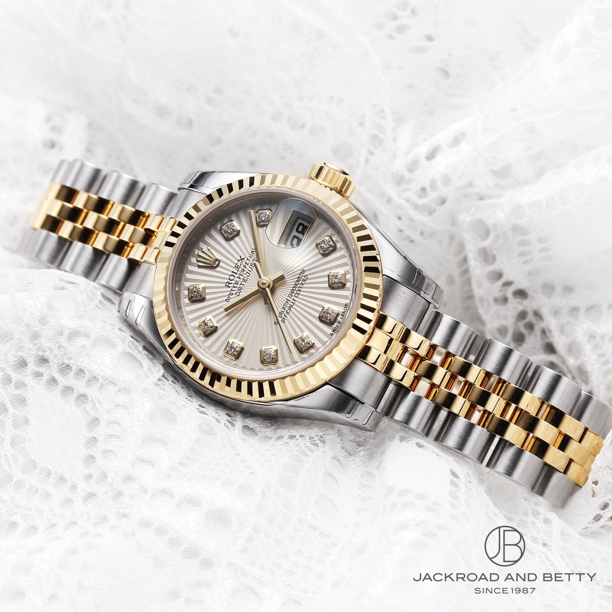 保証書付】 ROLEX(ロレックス) 179173 デイトジャスト 26 SS/YG