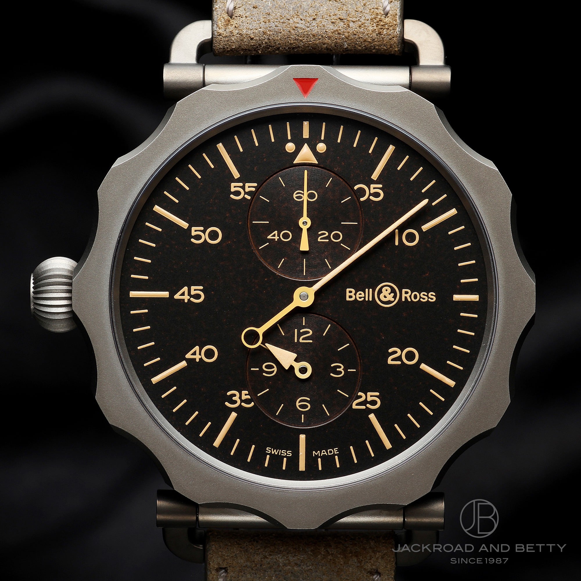 ベル&ロス ヴィンテージ WW2 ボンバー レギュレーター V-WW2-REG-HERI-CA イメージ写真