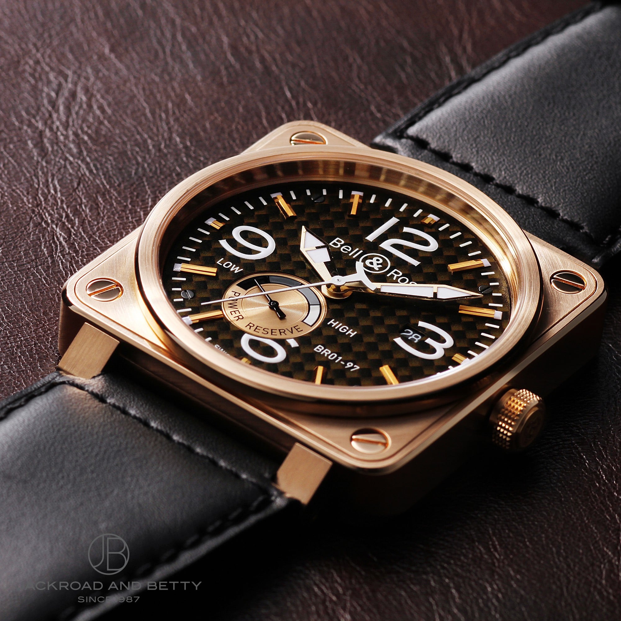 ベル&ロス BR01-97 リザーブ・ド・マルシェ リミテッド BR01-97 PINKGOLD イメージ写真