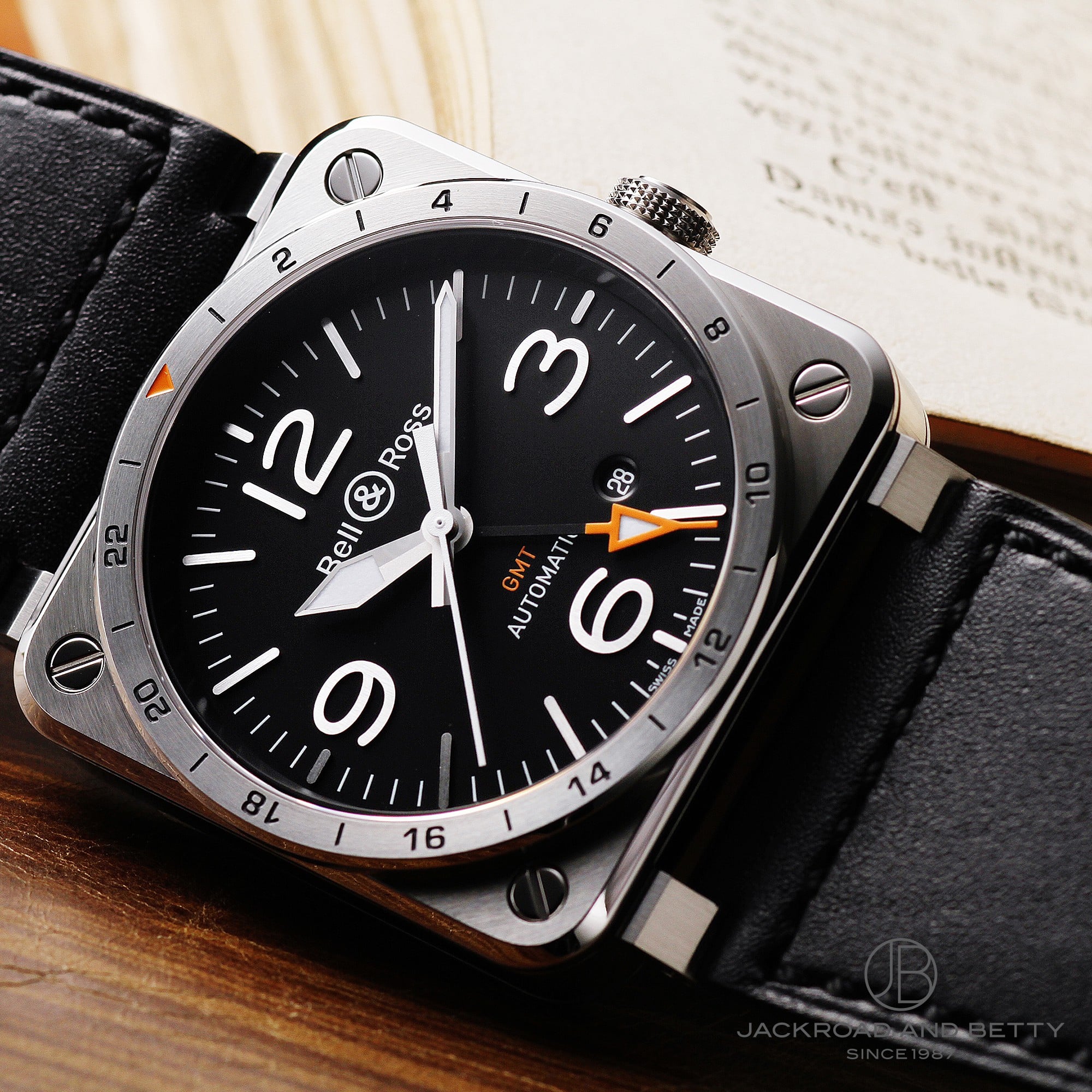 ベル&ロス BR03-93 GMT BR0393-GMT-ST/SCA イメージ写真