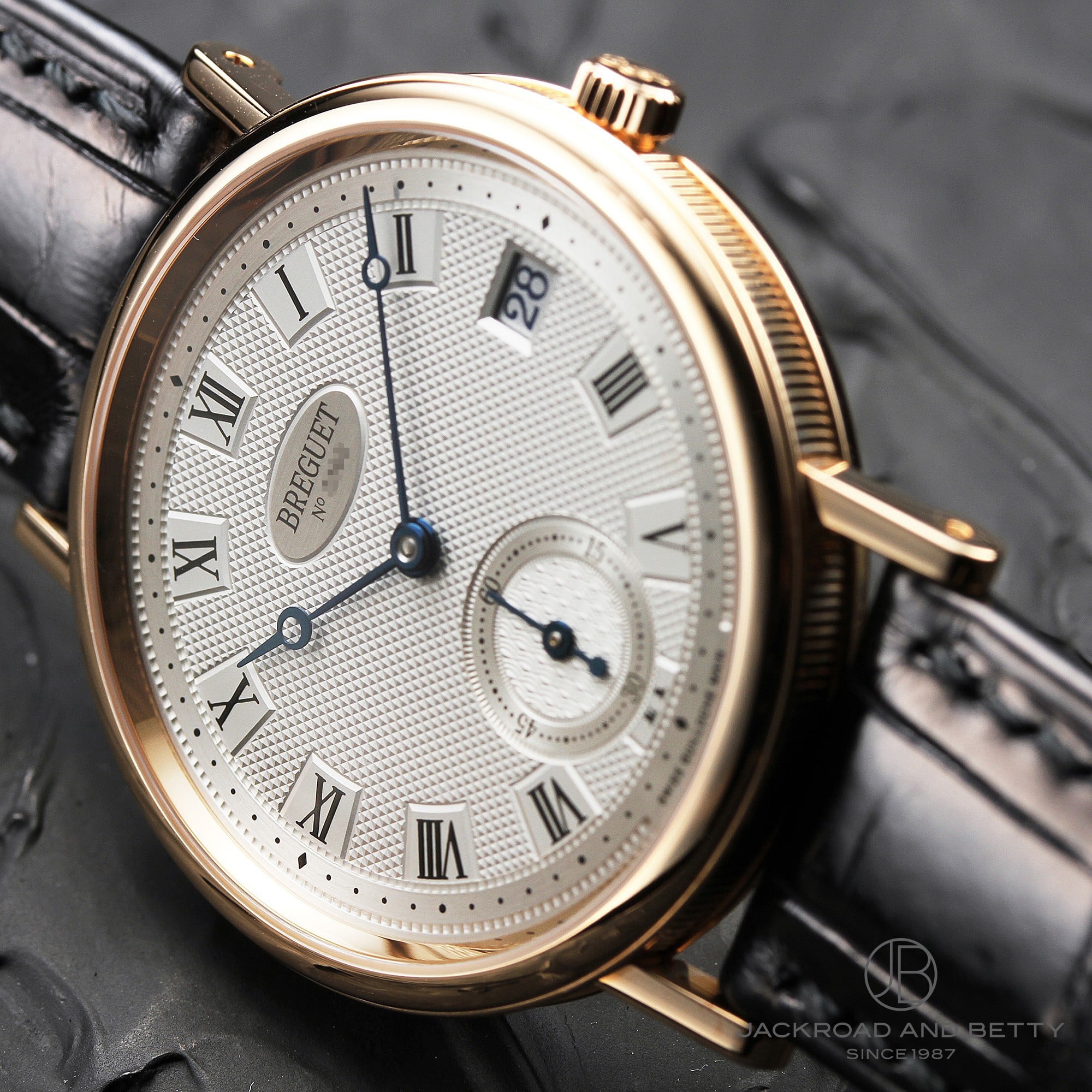 ブレゲ BREGUET クラシック ツインバレル 5920 メンズ 腕時計 デイト シルバー 文字盤 K18YG 自動巻き Classique VLP 90198360