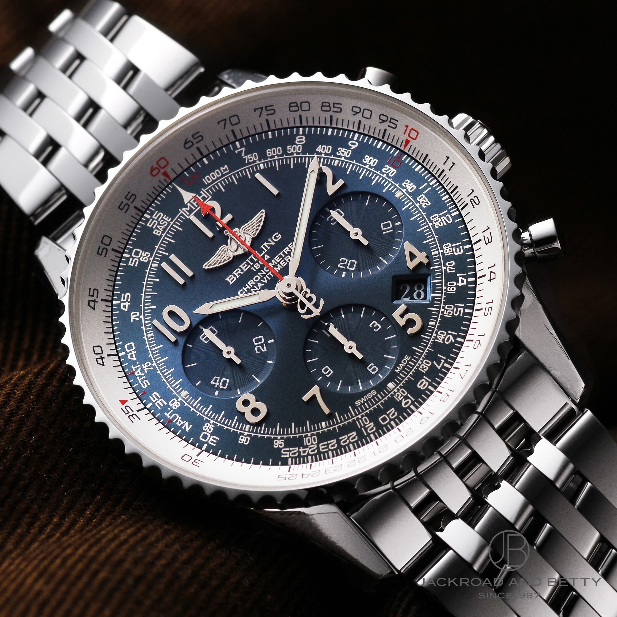 BREITLING ブライトリング ナビタイマー01ブルーエディション AB012116/BE09(AB0121) 世界1000本限定