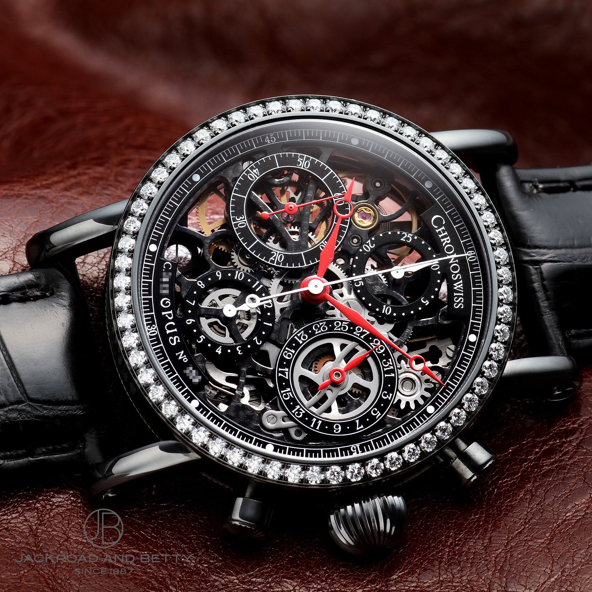 CHRONOSWISS クロノスイス Chronoswiss CH7525JD-CB ミダス