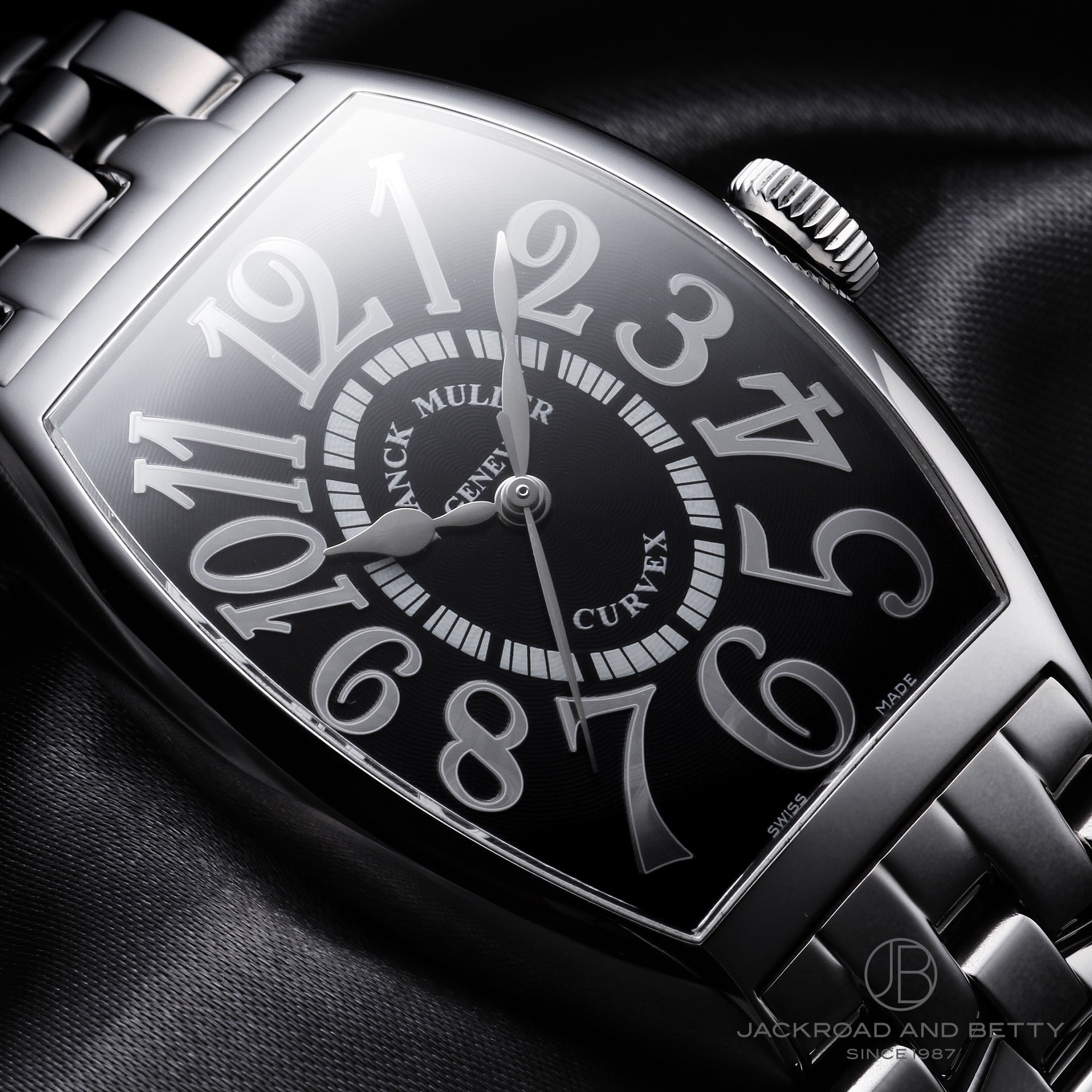 ★保証書付き【FRANCK MULLER】フランクミュラー トノー カーベックス 5850SCCC 自動巻き メンズ【ev20】