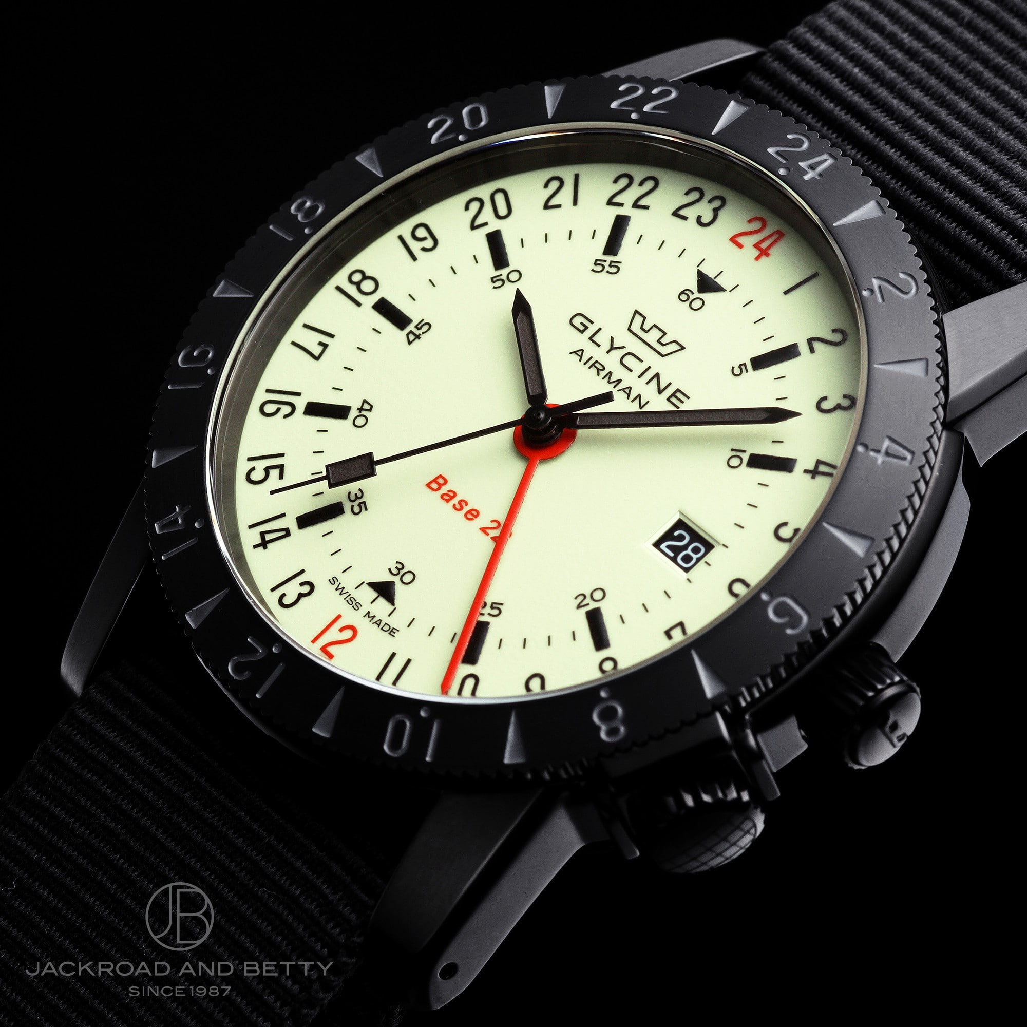 グリシン　グライシン　エアマン　ベース22 GLYCINE Airman