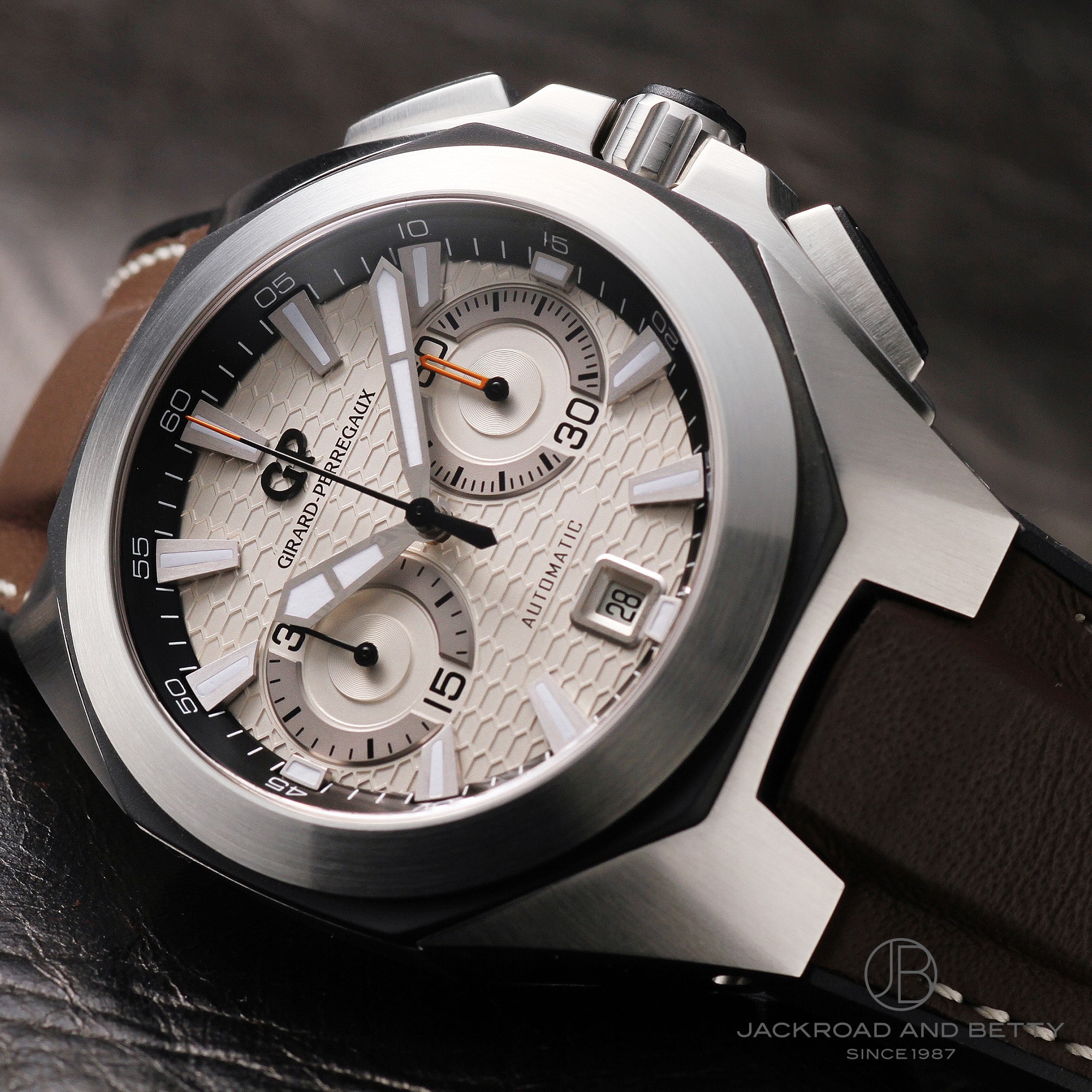 ジラールペルゴ GIRARD PERREGAUX クロノホーク 49970-11-131