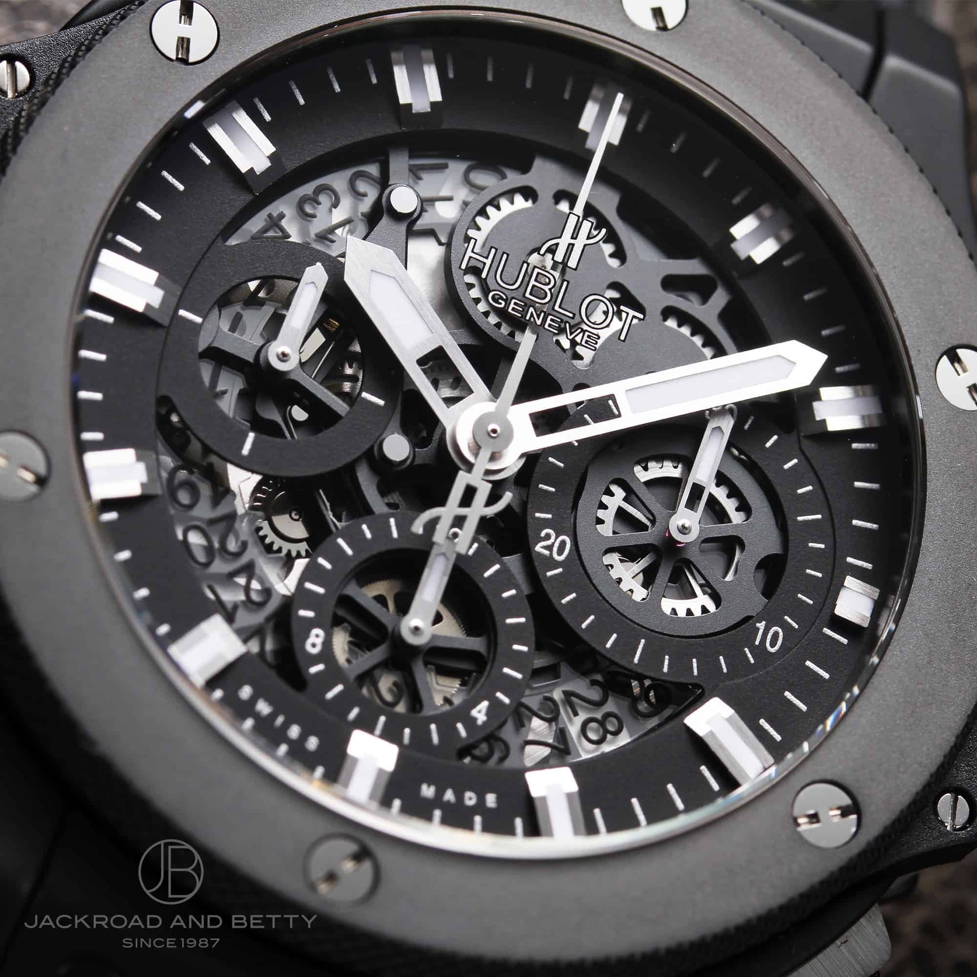 劣化見られますが【正規品】HUBLOT  BIGBANGアエロバン