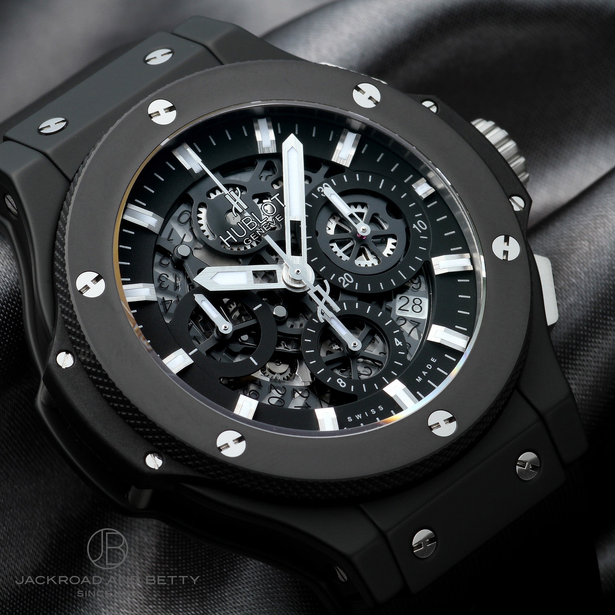 HUBLOT ウブロ ビッグバン アエロバン ブラックマジック