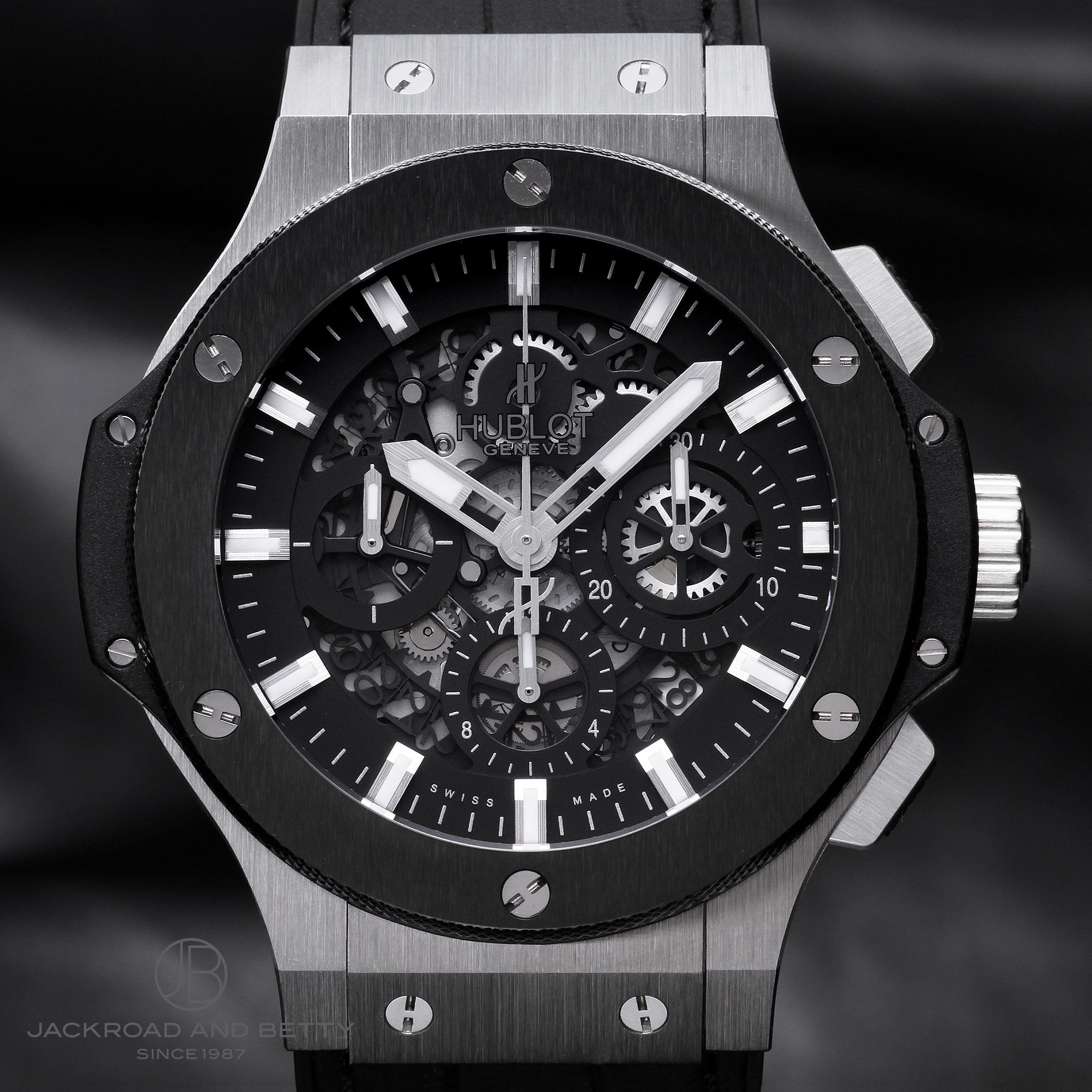 劣化見られますが【正規品】HUBLOT  BIGBANGアエロバン