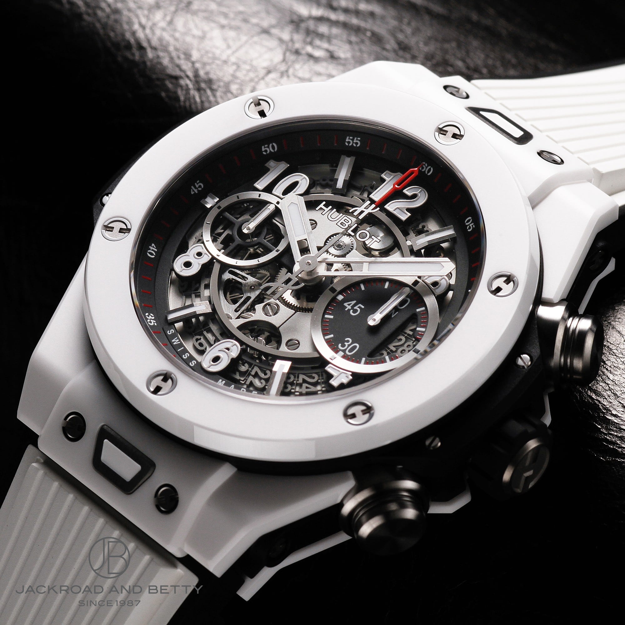 HUBLOT  BIGBANG UNICO white ceramic