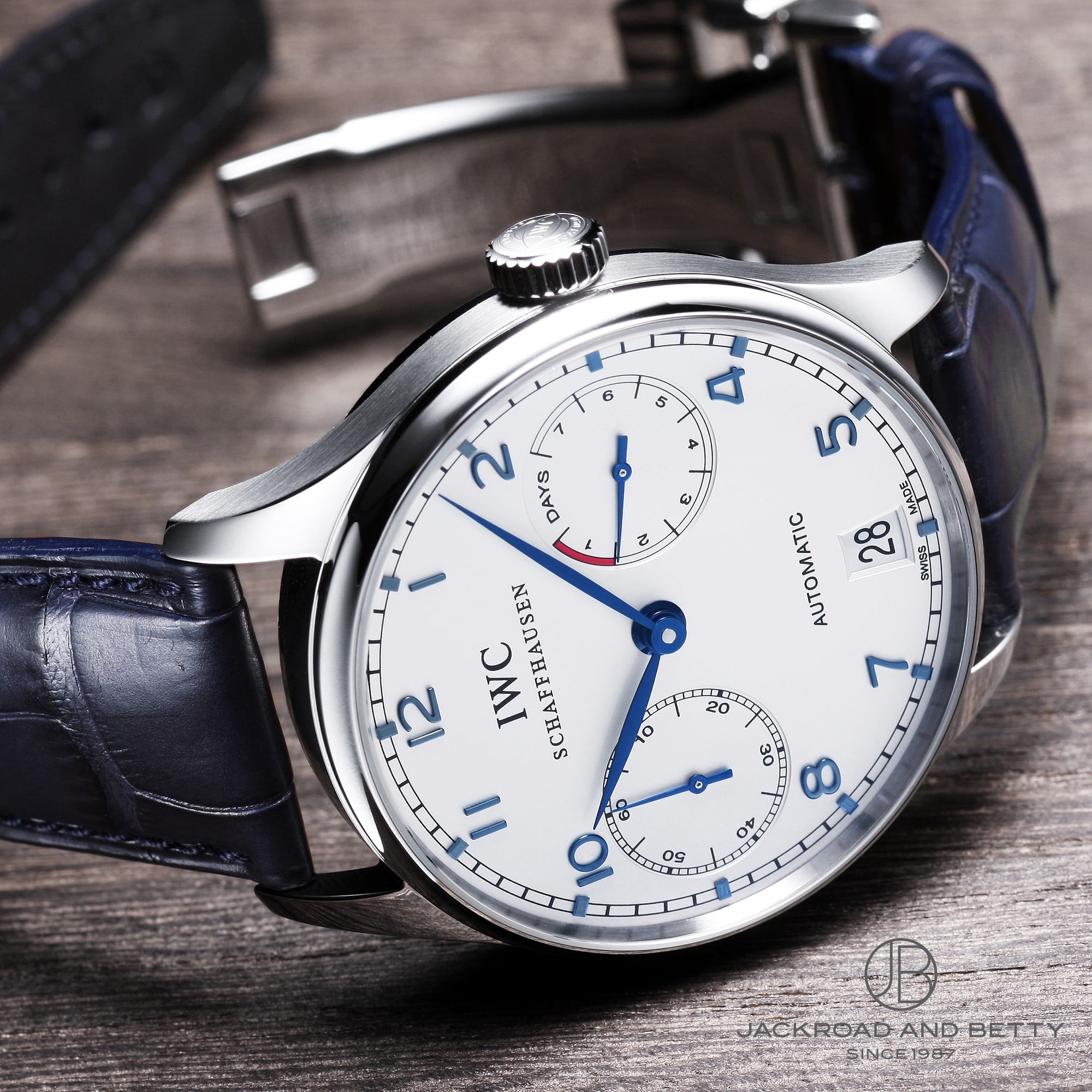 ベルト訳あり☆★保証書付き【IWC SCHAFFHAUSEN】IWC ポルトギーゼ 7デイズ IW500107 自動巻き メンズ_702906