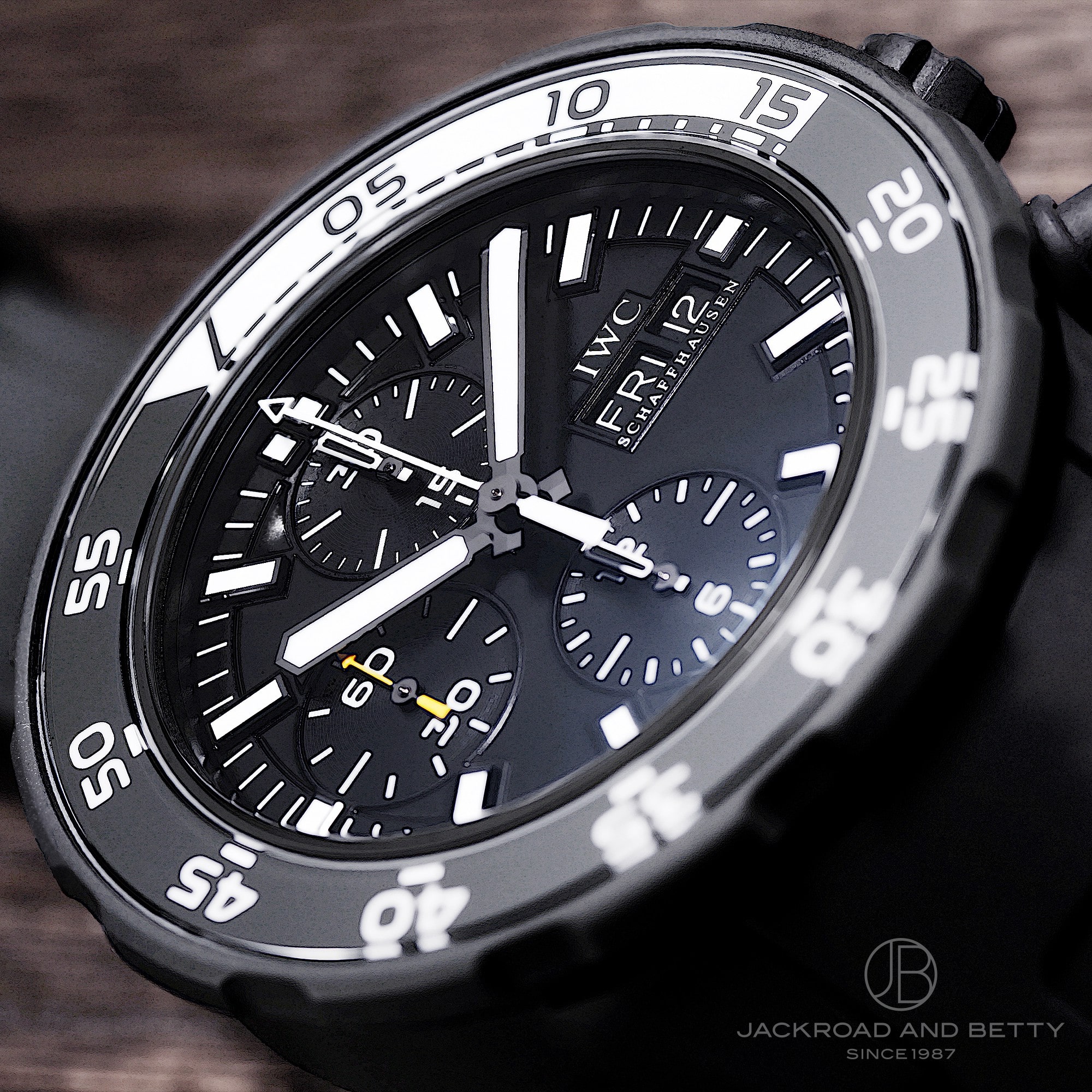 IWC SCHAFFHAUSEN IW376705 アクアタイマー ガラパゴス アイランド クロノグラフ 自動巻き メンズ _769001