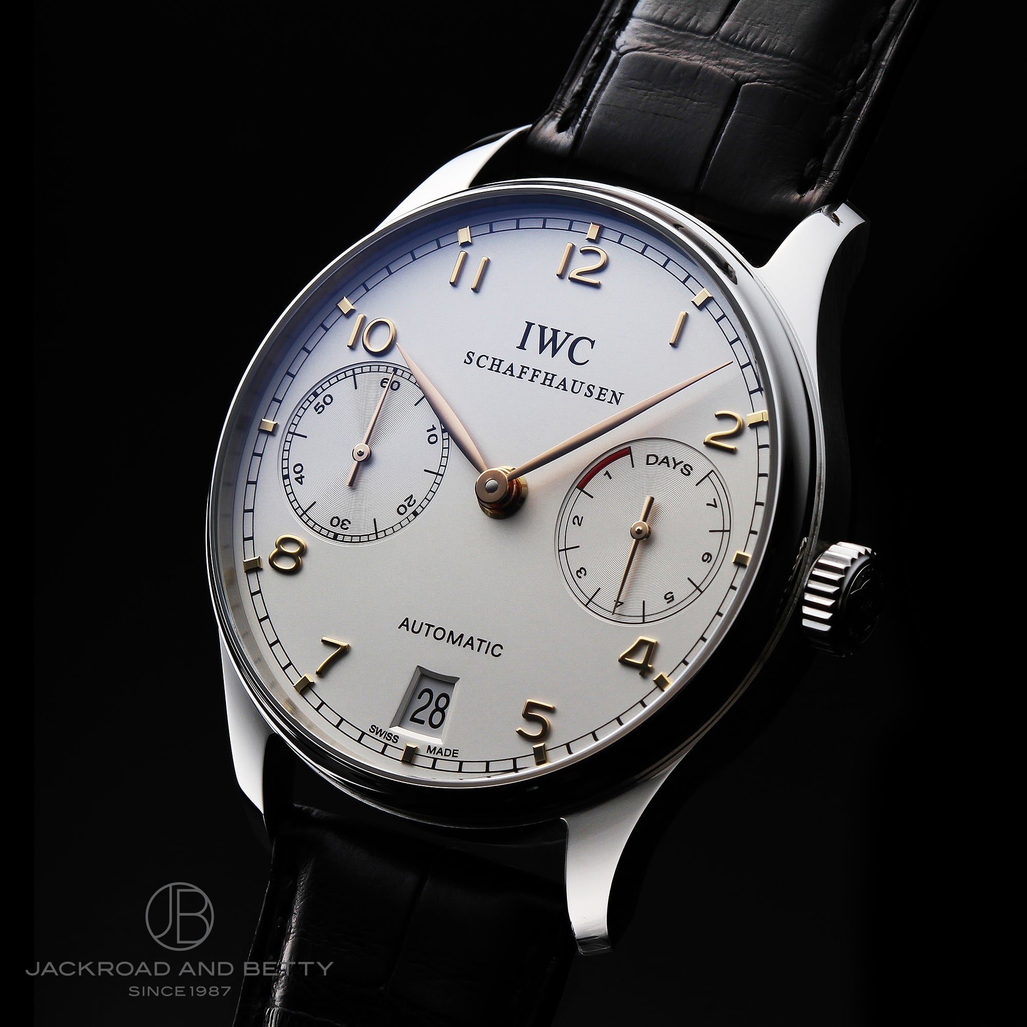 IWC IWC SCHAFFHAUSEN IW500114 ポルトギーゼ 7デイズ デイト 自動巻き メンズ _768019