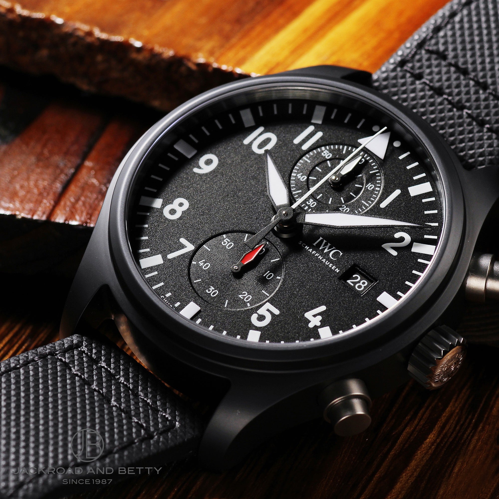 インターナショナルウォッチカンパニー IWC IW389001 ブラック メンズ 腕時計