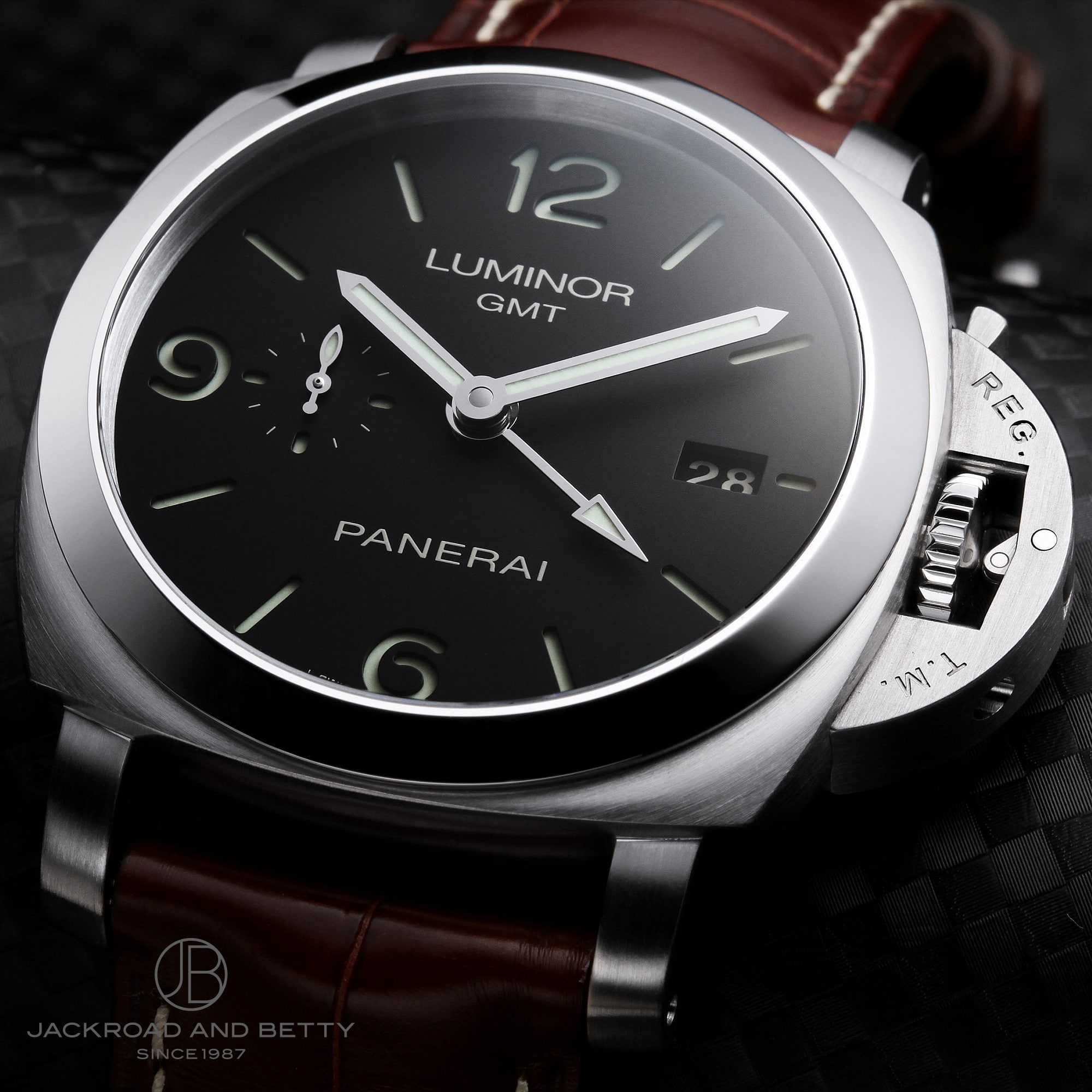 パネライ　ルミノール1950gmt 3days pam320