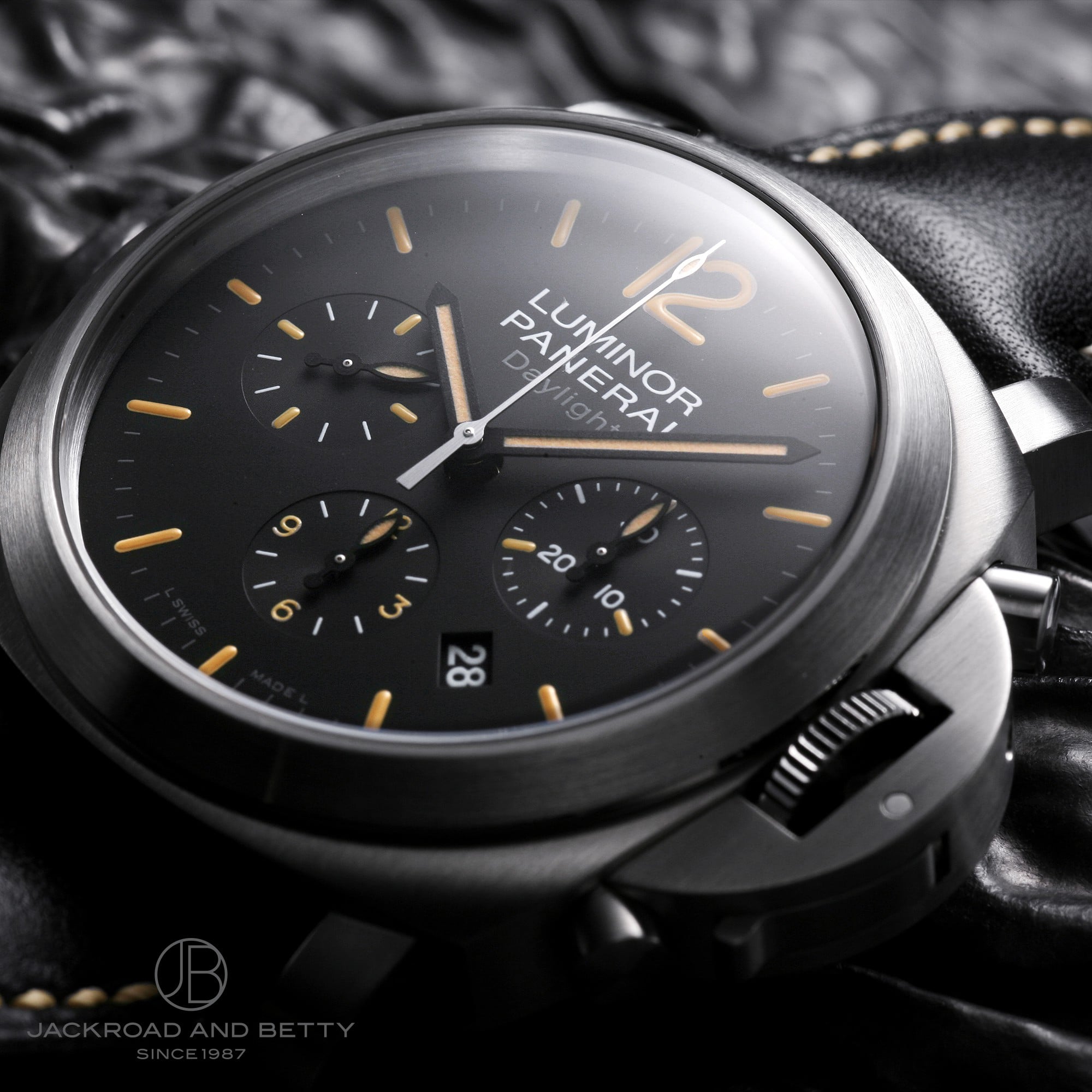 パネライ PANERAI PAM00356 ルミノール デイライト クロノグラフ 自動巻き メンズ 箱付き_776663