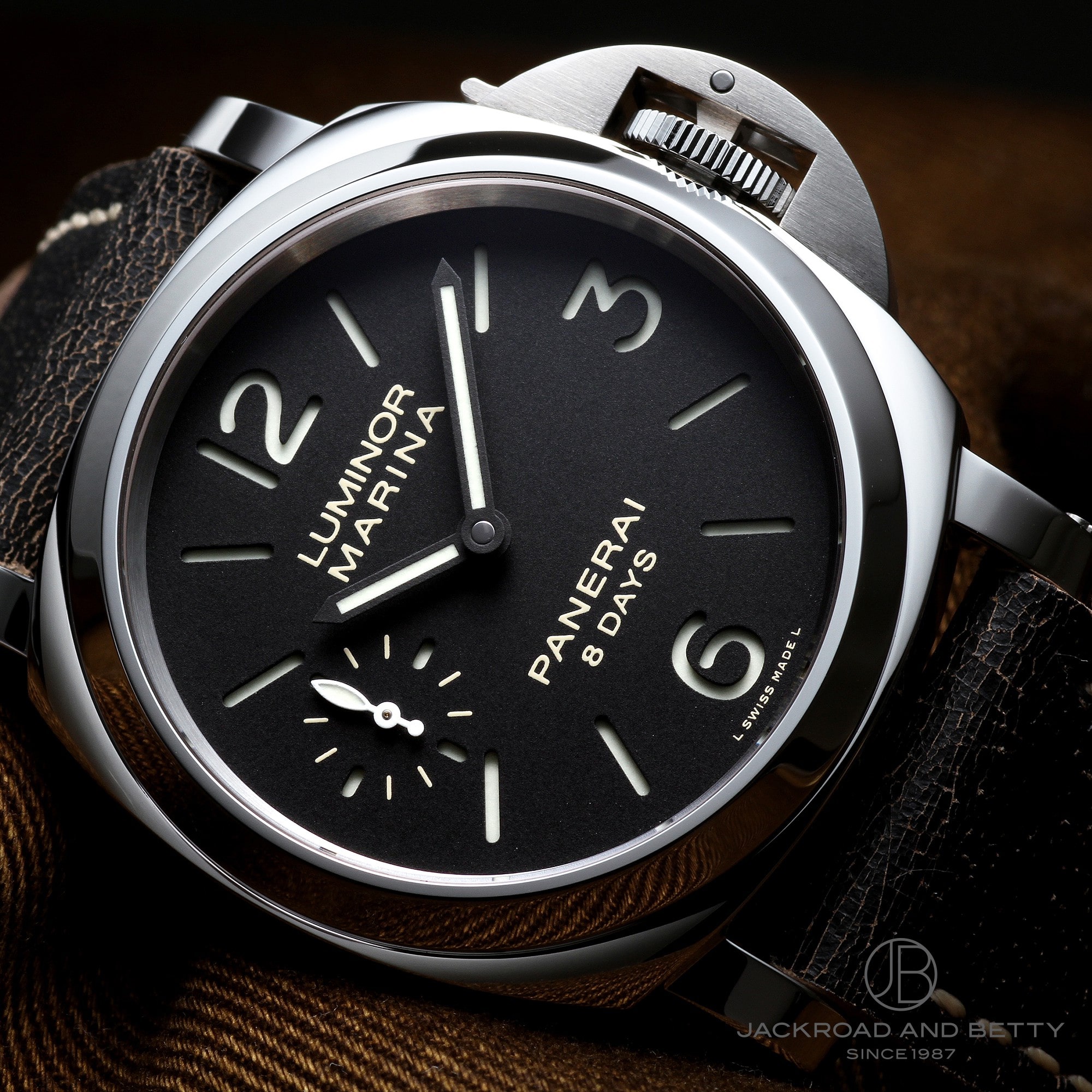 交渉可 PANERAI ルミノールマリーナ 8デイズ 手巻  時計 パネライ