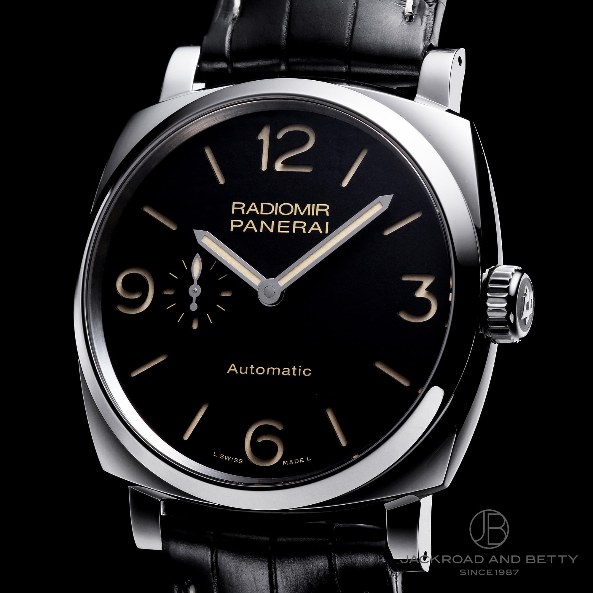 パネライ PANERAI PAM00572 ラジオミール スモールセコンド 自動巻き メンズ 箱・保証書付き_748855