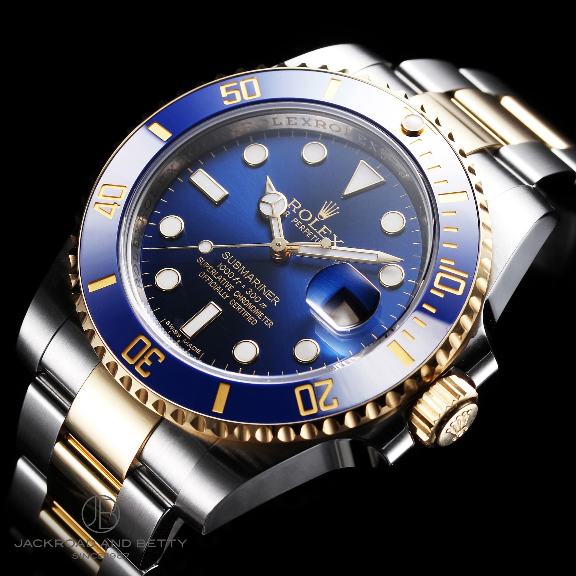 低価格安 ROLEX ロレックス 腕時計 サブマリーナ デイト116613LB 40mmの通販 by Jonathan's  shop｜ロレックスならラクマ