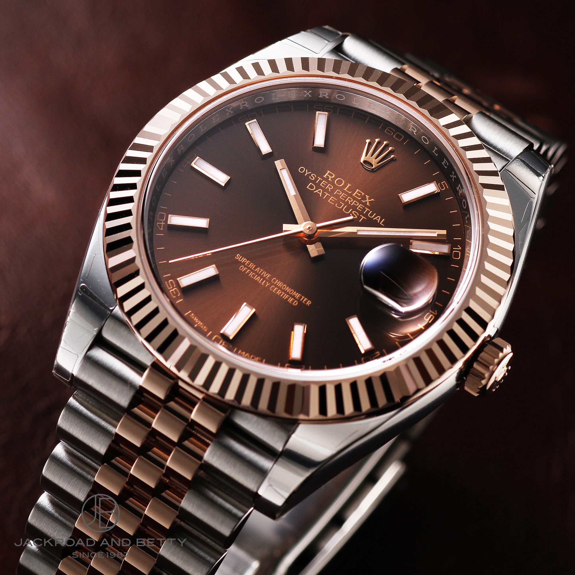 ロレックス デイトジャスト41  メンズ腕時計