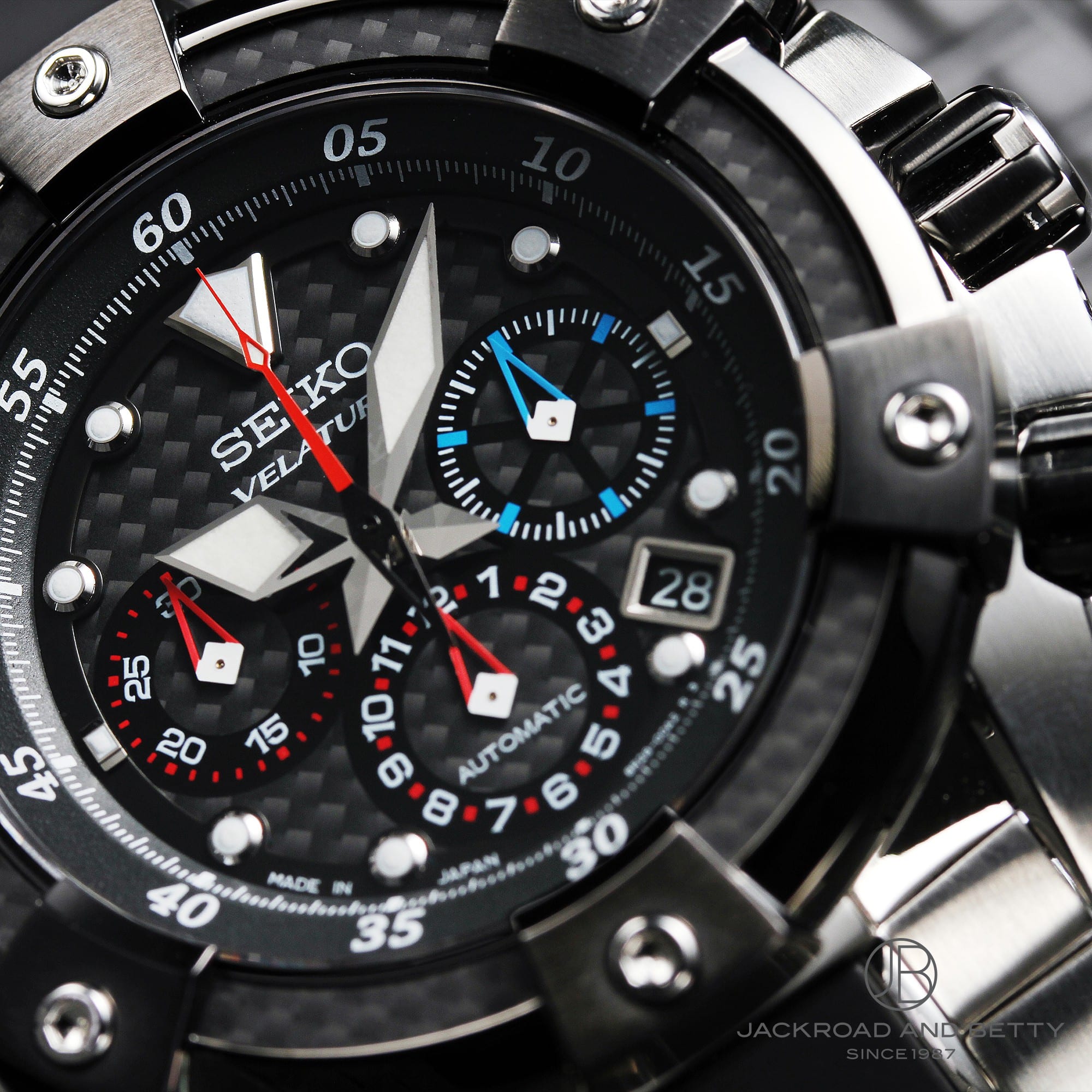 SEIKO VELATURA Chronograph Black