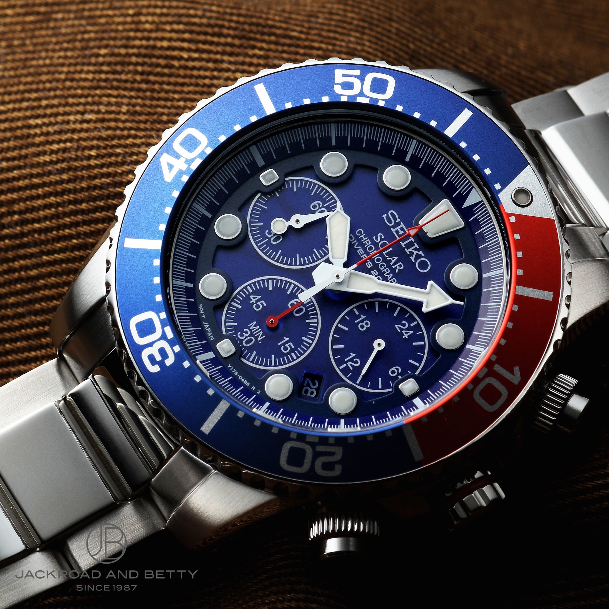 ソーラー クロノグラフ ダイバーズ[SSC019P1] Solar Chronograph