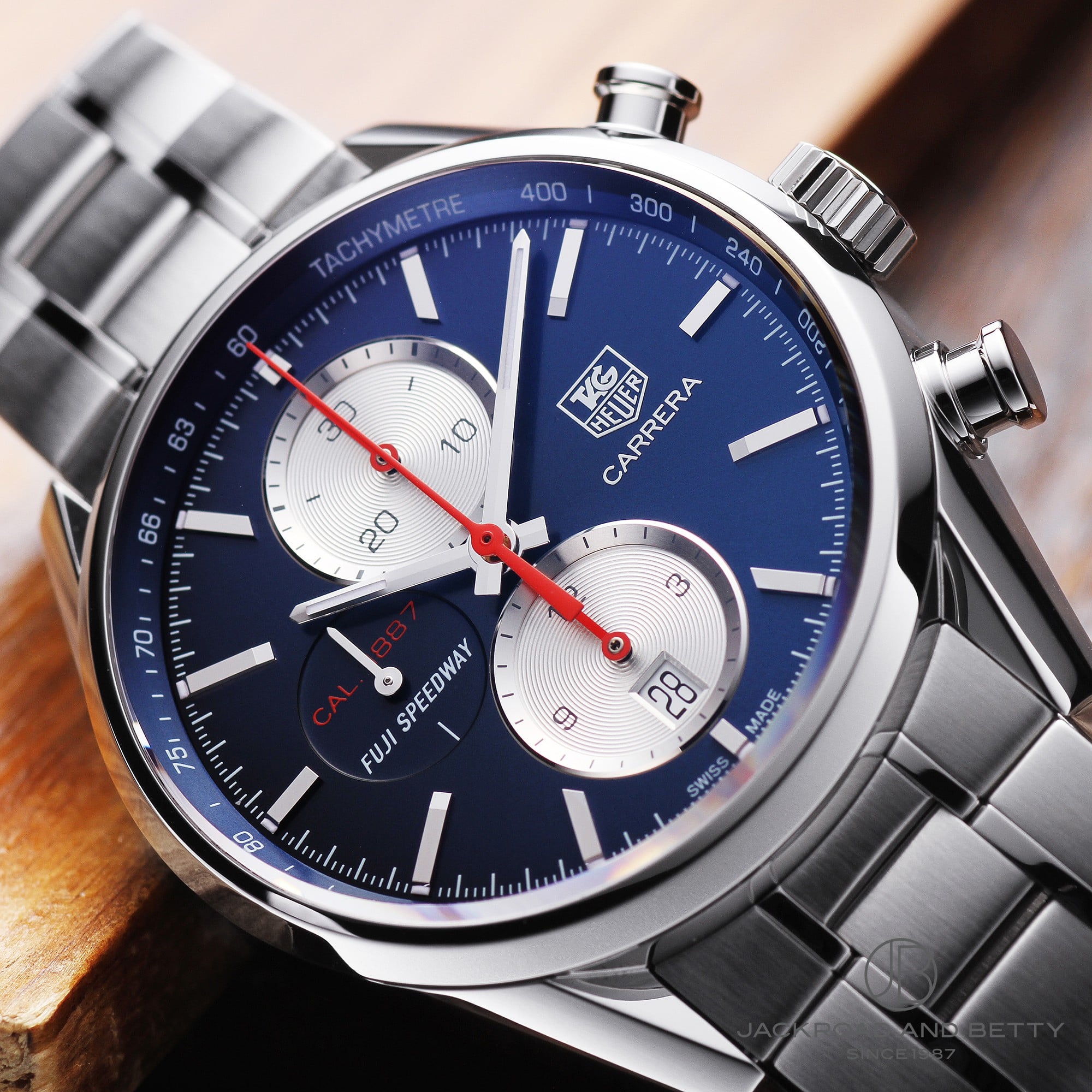 タグ・ホイヤー TAG HEUER カレラ 1887 クロノグラフ 日本限定 CAR211B