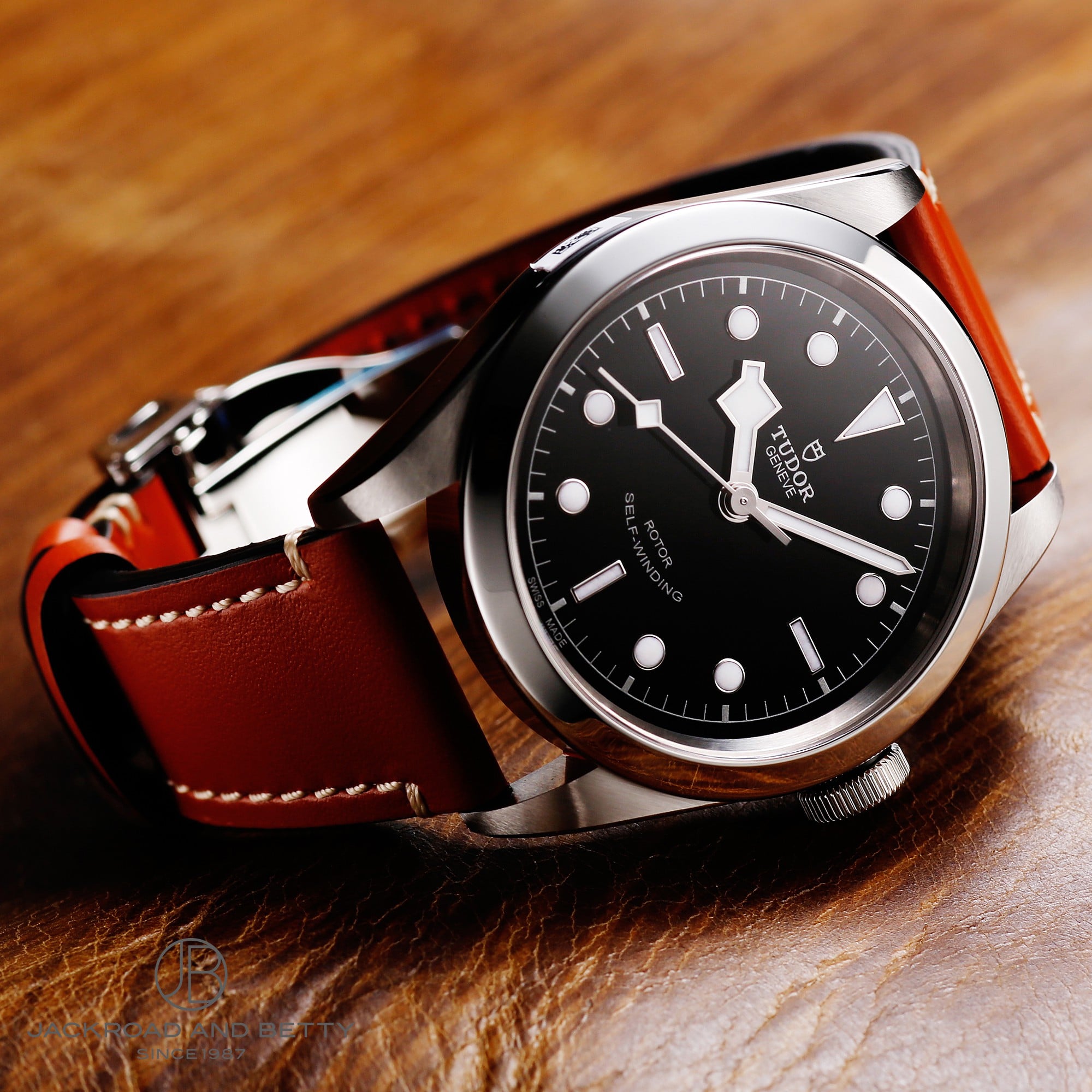 未使用【美品】TUDOR チュードル ヘリテージ ブラックベイ［79230DK］