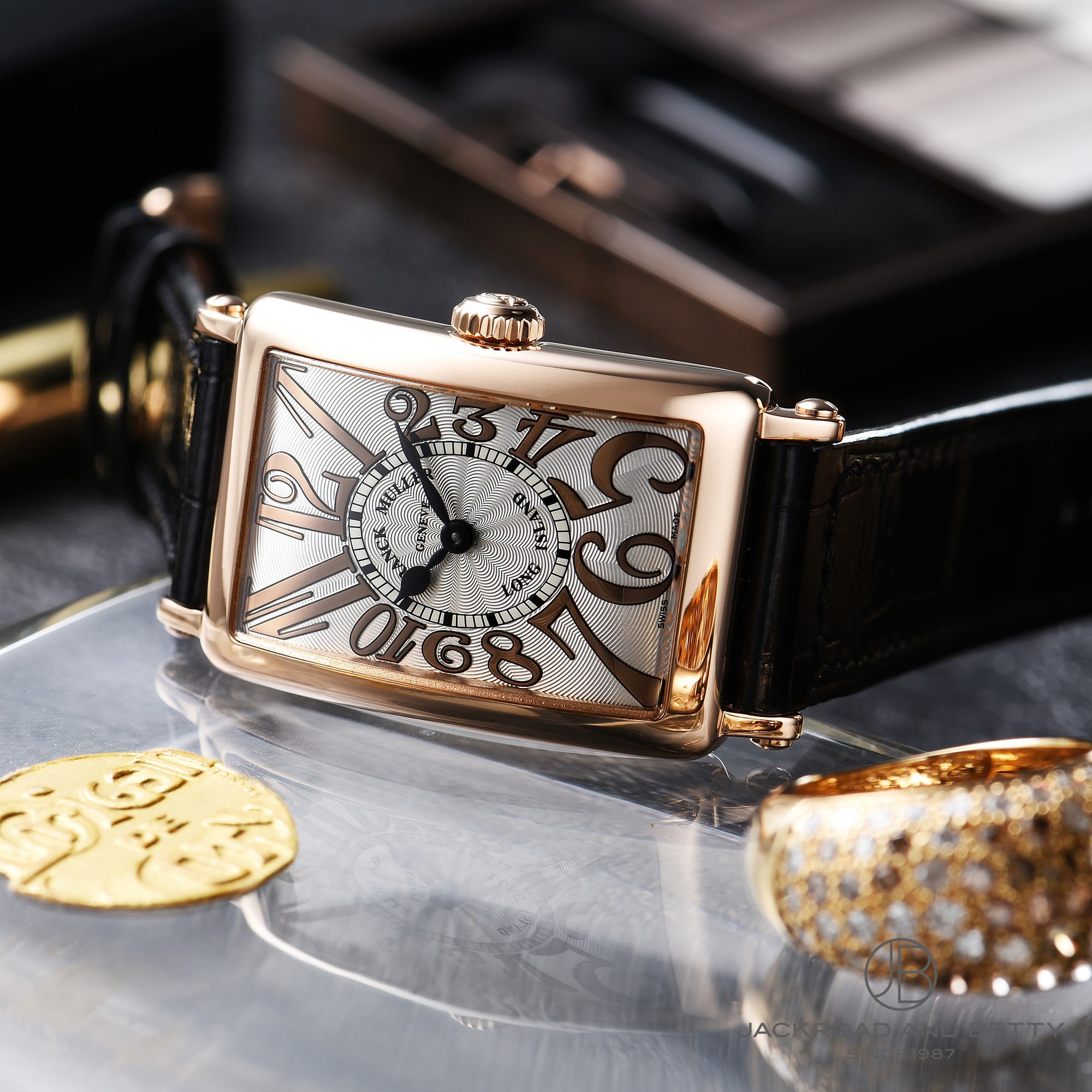 楽天市場】美品 フランクミュラー ロングアイランド レリーフ 金