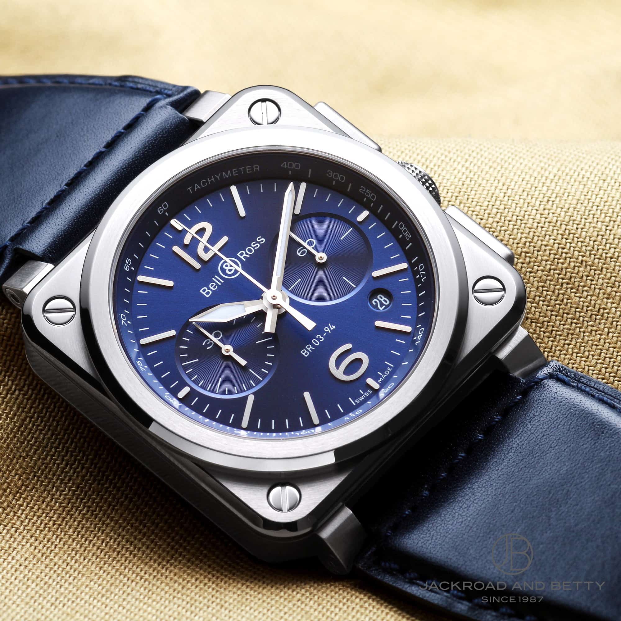 ベル&ロス BR03-94 ブルースチール BR0394 BLU-ST/SCA イメージ写真