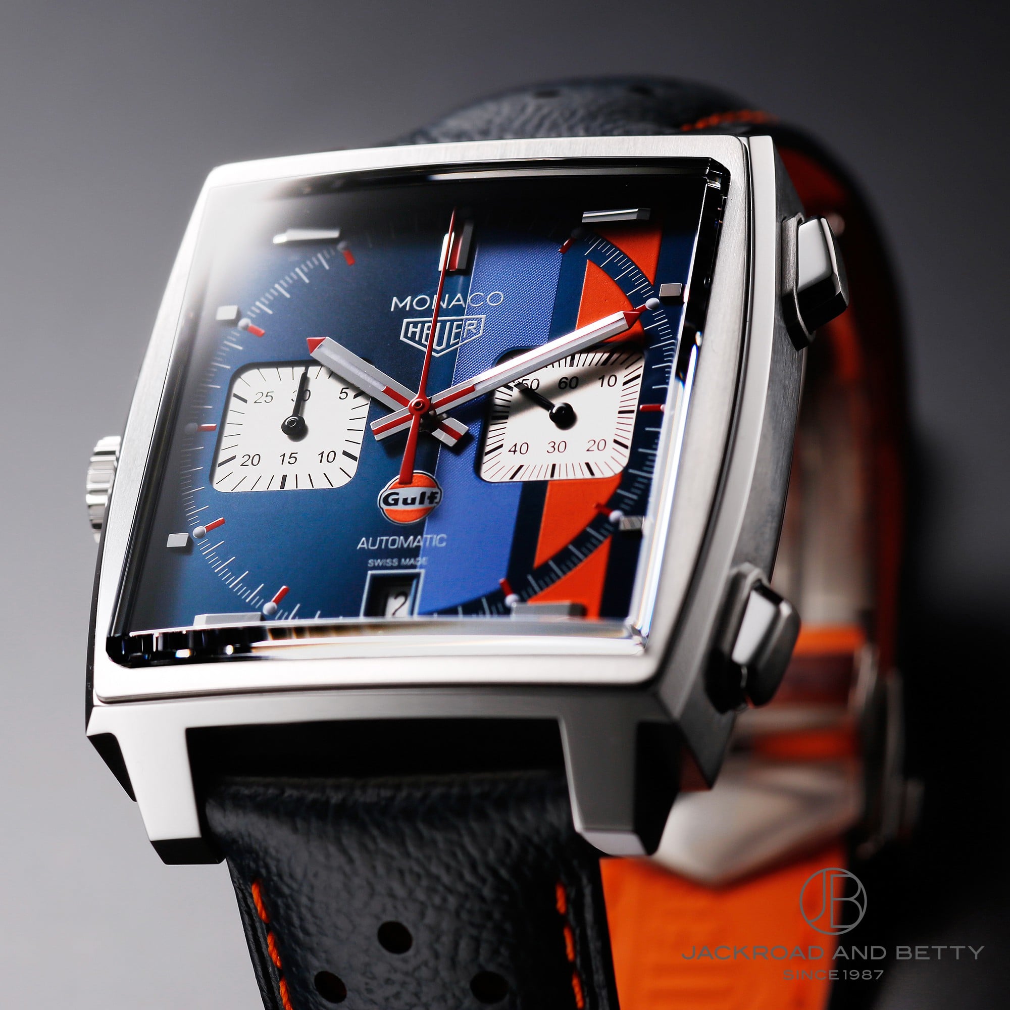 モナコ クロノグラフ キャリバー11 ガルフ スペシャルエディション Caw211r Fc6401 Monaco Chronograph Calibre11 Gulf Limited Edition タグ ホイヤー メンズ 新品 時計