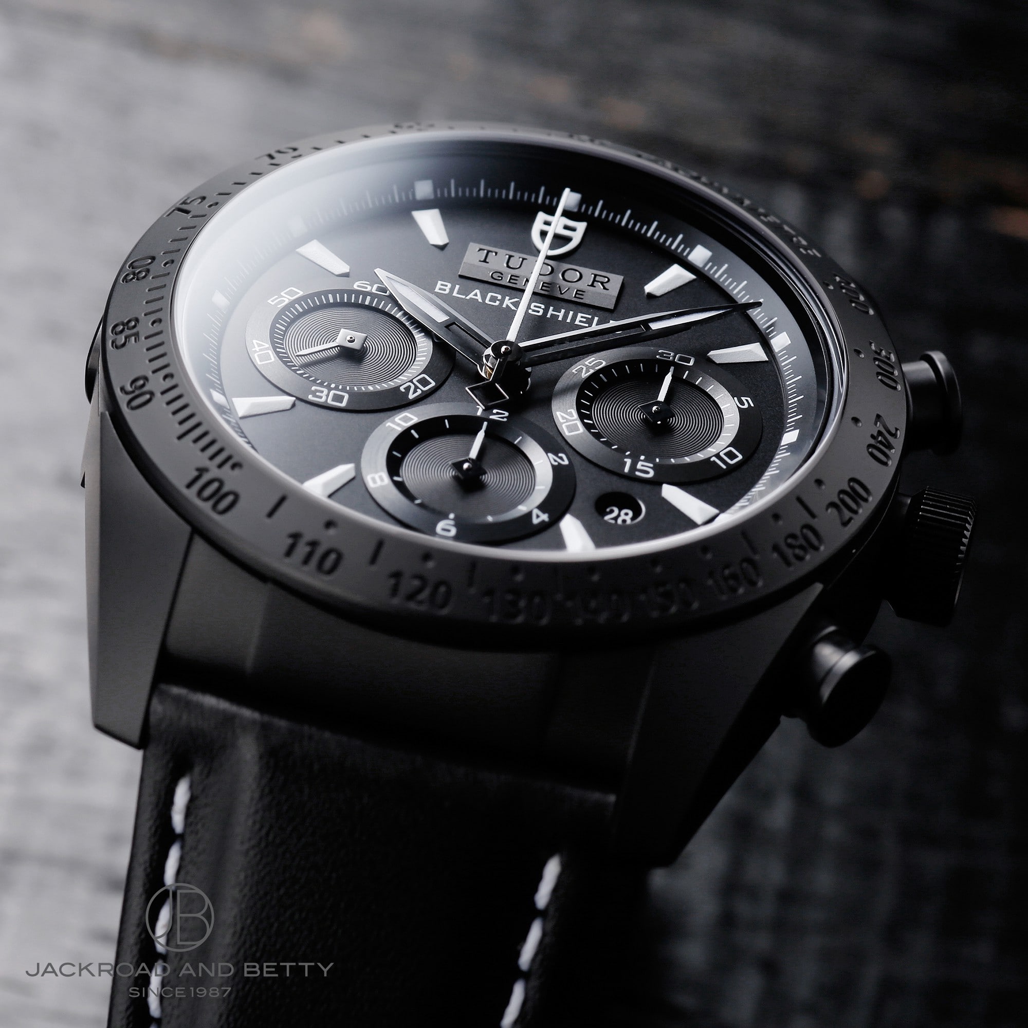 チュードル TUDOR ファストライダー  ブラックシールド 42000CN 自動巻き デイト 腕時計 ブラックセラミック ブラック