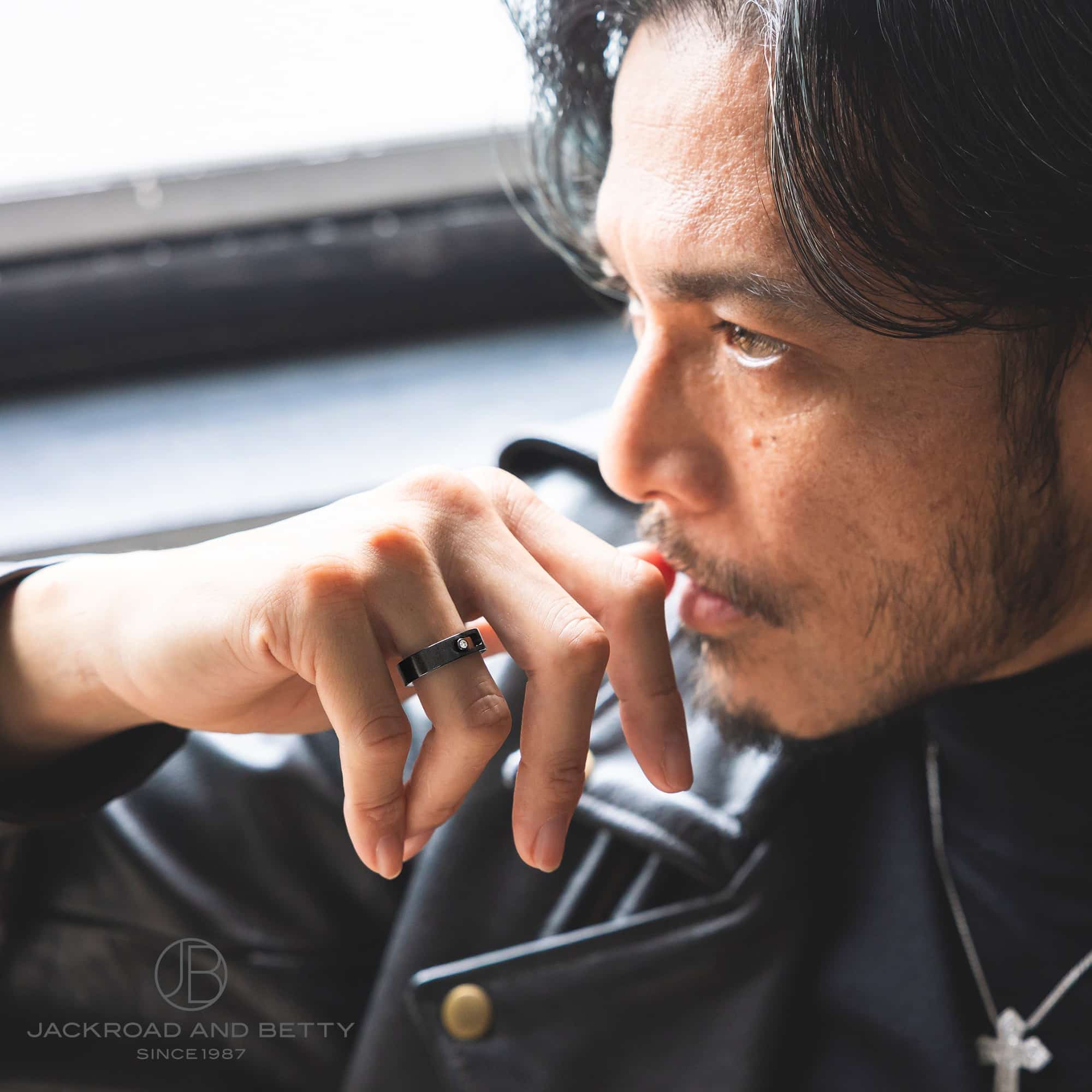 メシカ ムーヴ チタニウム グラファイト リング PM