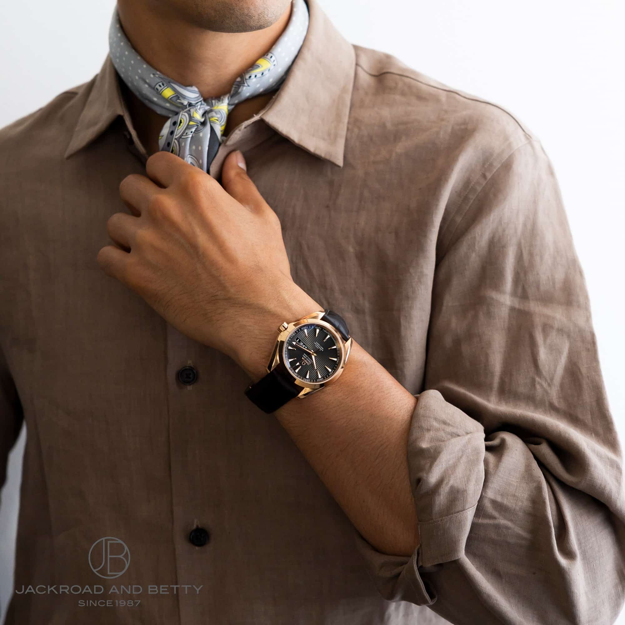 アナカラージャオウガ　アナジャ　メタジャ 2025年新作】オメガ シーマスターアクアテラ 150m ターコイズ