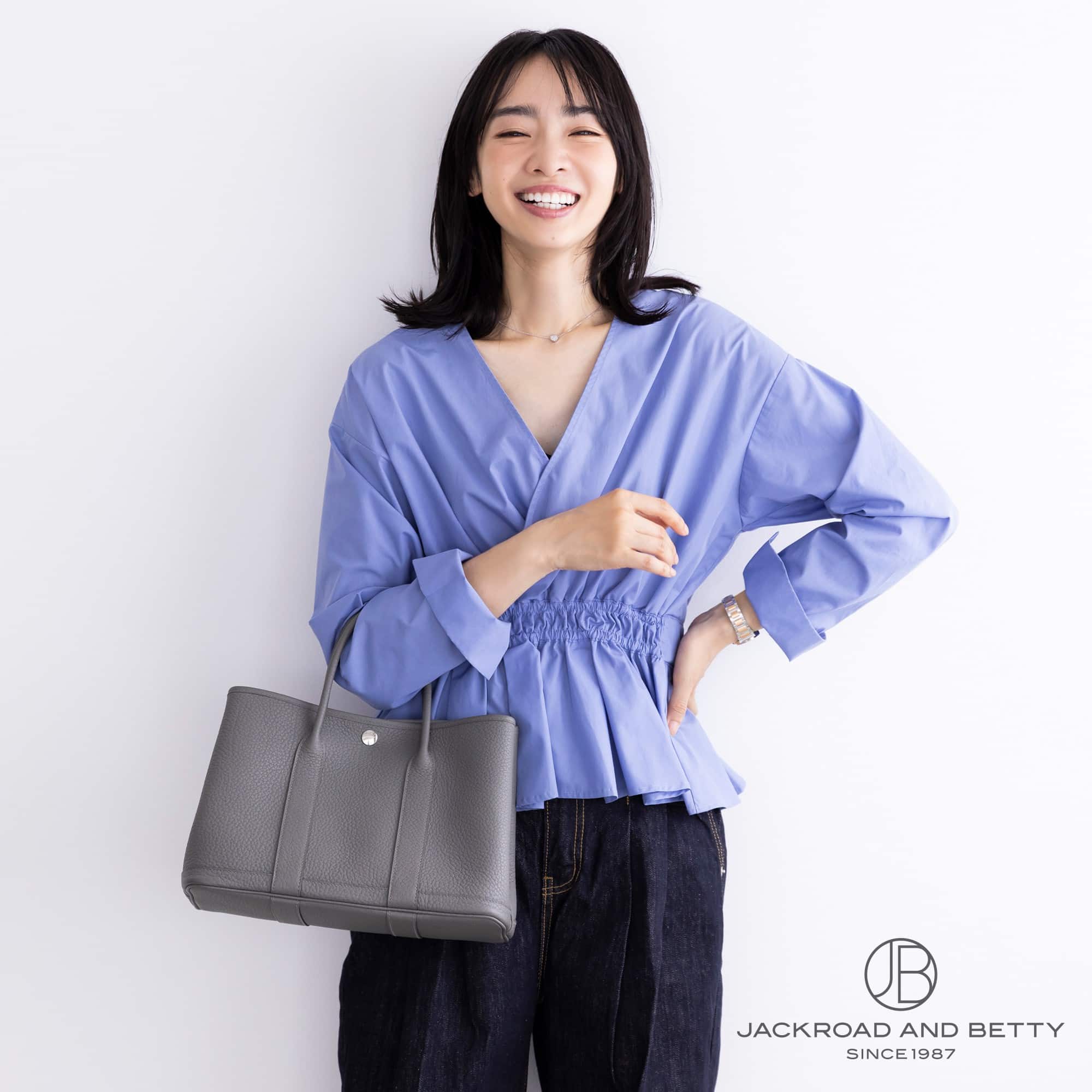 エルメス HERMES ハンドバッグ
 ガーデンパーティTPM グレー