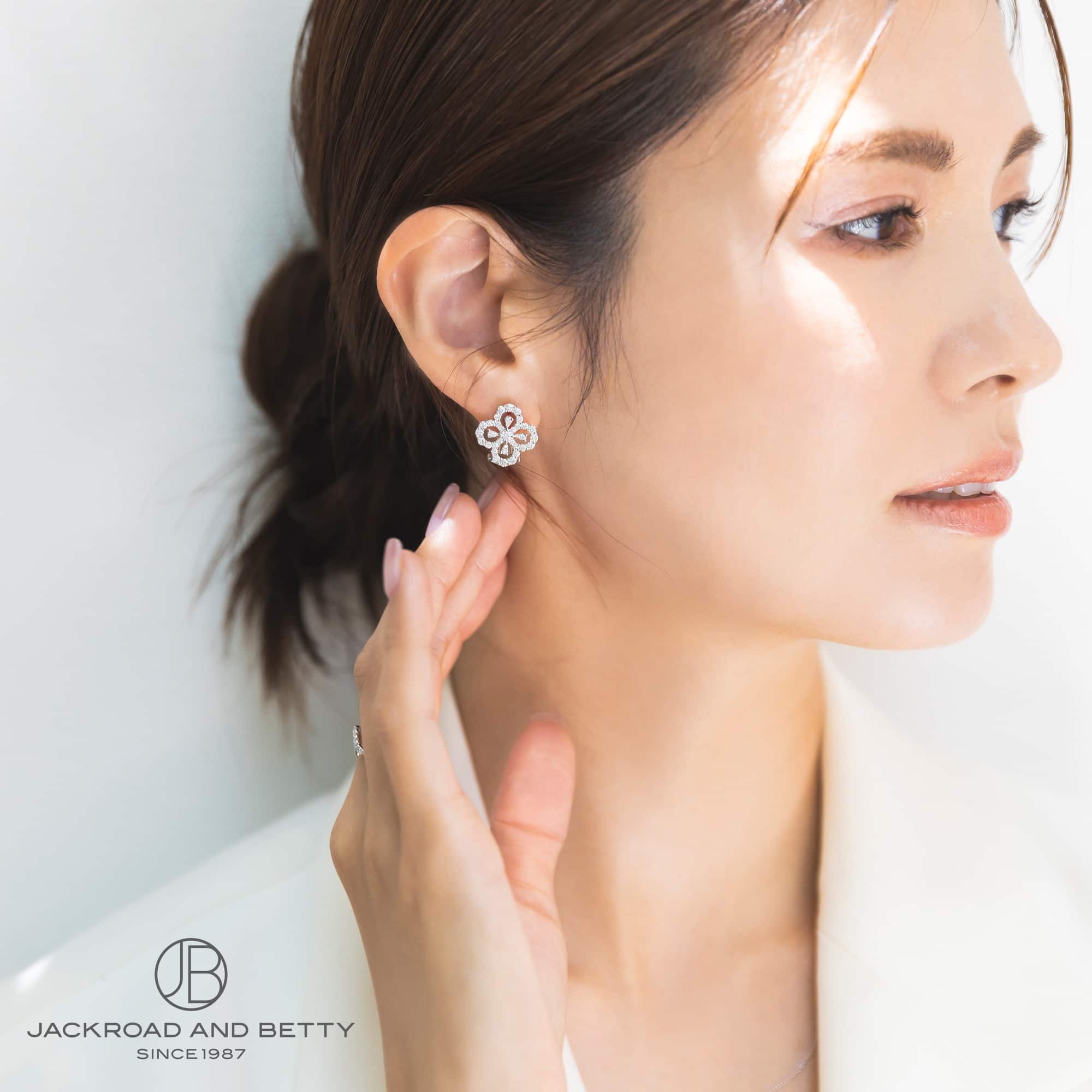 ダイヤモンド ピアス[E1461618KW750] Diamond Earring | ノー