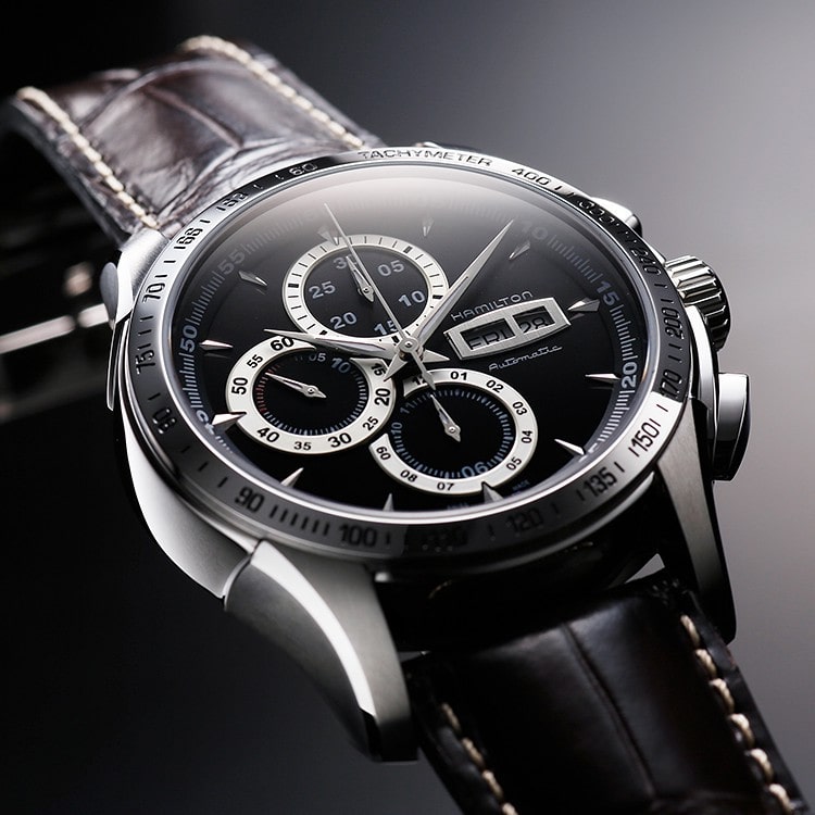 ライトブラウン/ブラック Hamilton JAZZ master 腕時計 - 通販 - www