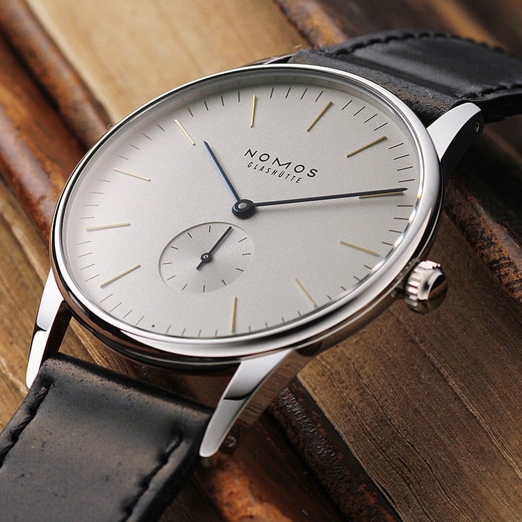 ノモス NOMOS オリオン スモールセコンド 手巻き ボーイズ 内箱付き_766243