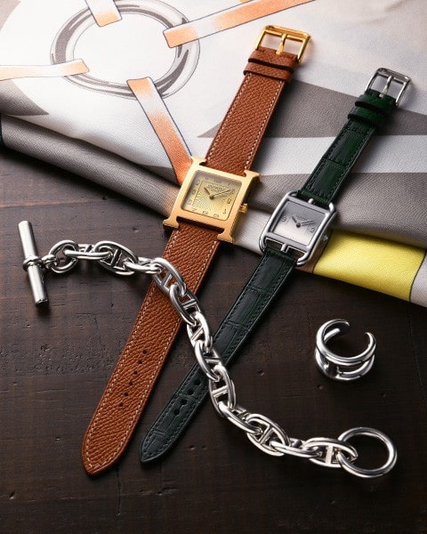 一*郎様 エルメスの時計 注目のエルメス、その中で一番注目された角型ウォッチとは