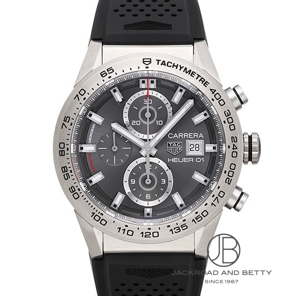 カレラ キャリバー ホイヤー01 クロノグラフ グレーファントム[CAR208Z  