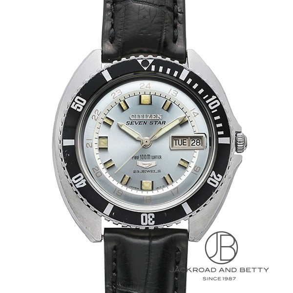美品 シチズンセブンスター Deluxe 25 Jewels ミラーダイヤル セブン