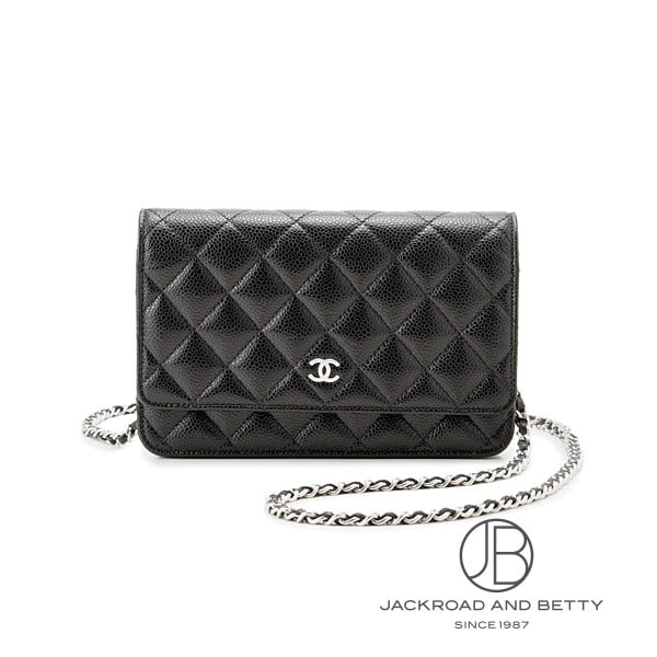チェーンウォレット 長財布 ブラック 黒[AP0250 Y01588 C3906] Chain 