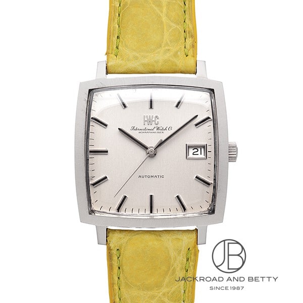 【希少】ヴィンテージ IWC スクエア 自動巻き 腕時計 IWC レディース アンティーク スクエア 希少 自動巻き