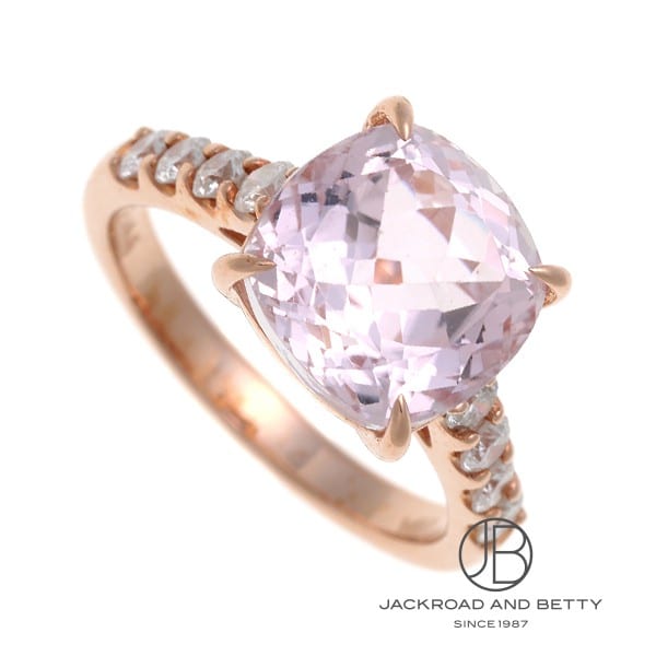 クンツァイト ダイヤ リング[] Kunzite Diamonds Ring | ノーブランド