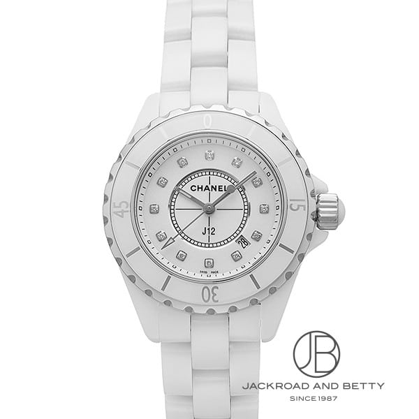 CHANEL 時計　J12 H1628 余りコマ シャネル時計修理 J12 ベルトサイズ調整 コマ詰め