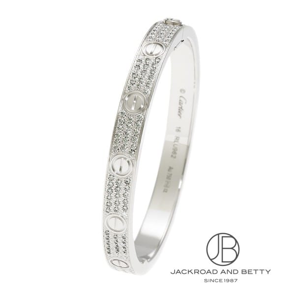 ラブブレスレット クラシックモデル パヴェダイヤ 16[N6717616] Love