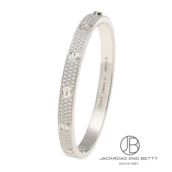 ラブブレスレット パヴェダイヤモンド[N6717618] Love Bracelet